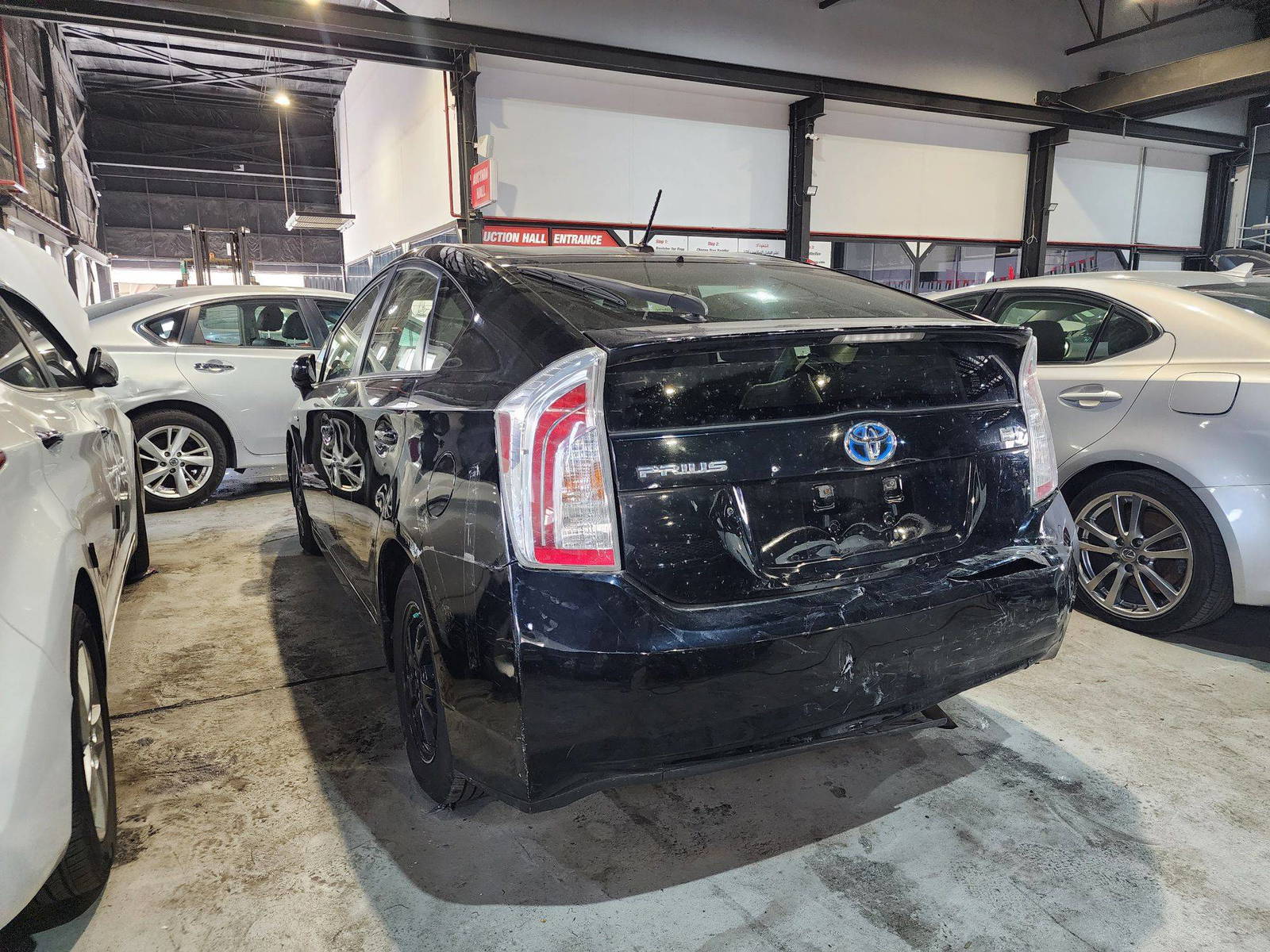 2014 TOYOTA PRIUS — 177126 Miles — Lot 1737846 — Al Quoz - Marhaba Auctions Used Cars - Image 3