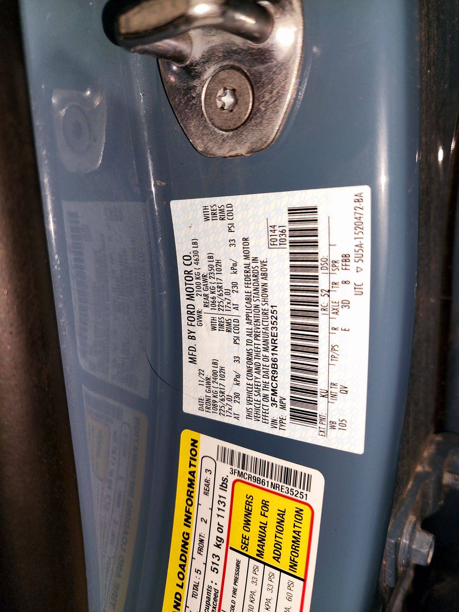 FORD BRONCO SPORT BIG BEND 2022 - Marhaba Auction Used Cars - Image 9