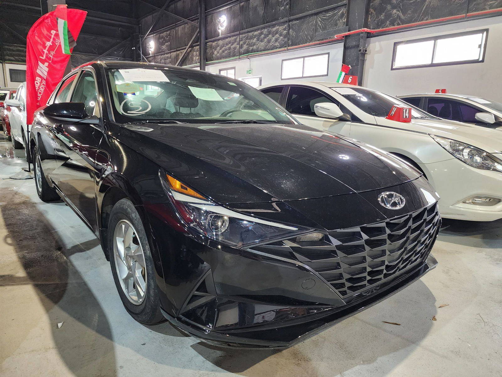 2022 HYUNDAI ELANTRA — 39406 Miles — Lot 65641154 — Al Quoz - Marhaba Auctions Used Cars - Image 3