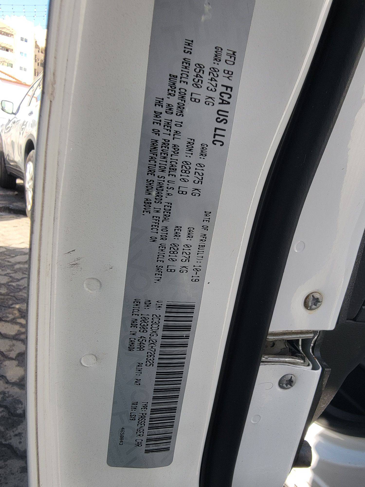 DODGE CHARGER 2019 - Marhaba Auction Used Cars - Image 9