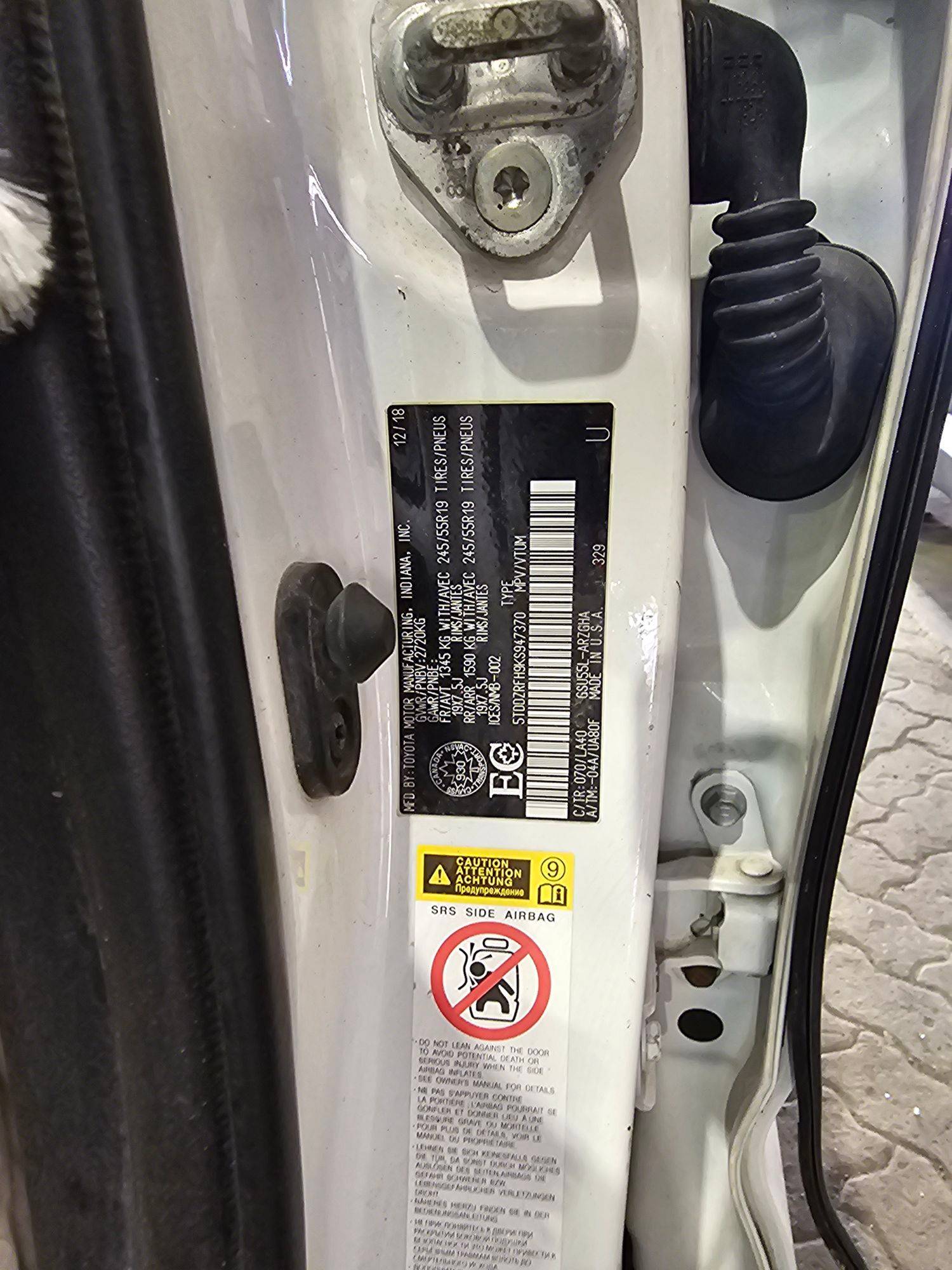 TOYOTA HIGHLANDER 2019 - Marhaba Auction Used Cars - Image 9