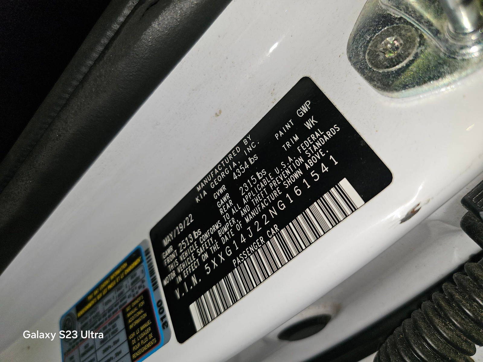 KIA K5 2022 - Marhaba Auction Used Cars - Image 9