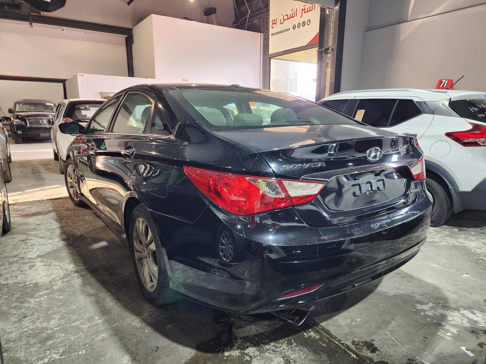 2013 HYUNDAI SONATA — 179648 Miles — Lot 581656 — Ind. 12 - Marhaba Auctions Used Cars - Image 3