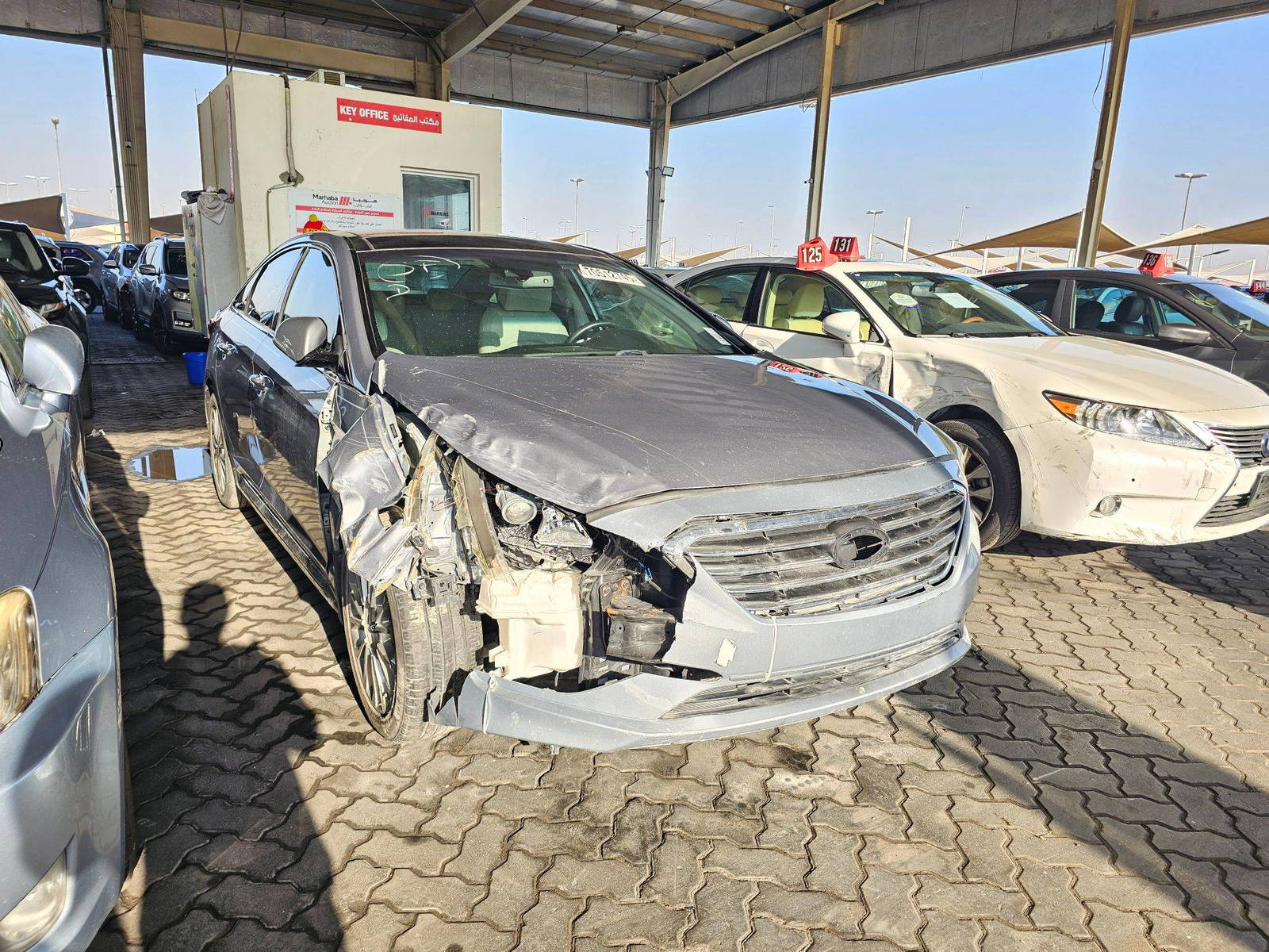 HYUNDAI SONATA 2015 - Marhaba Auction Used Cars - Image 4
