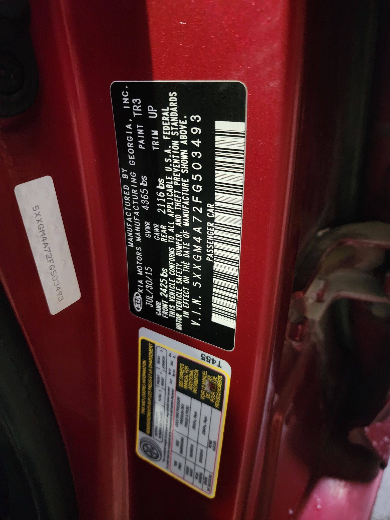 KIA OPTIMA 2015 - Marhaba Auction Used Cars - Image 10