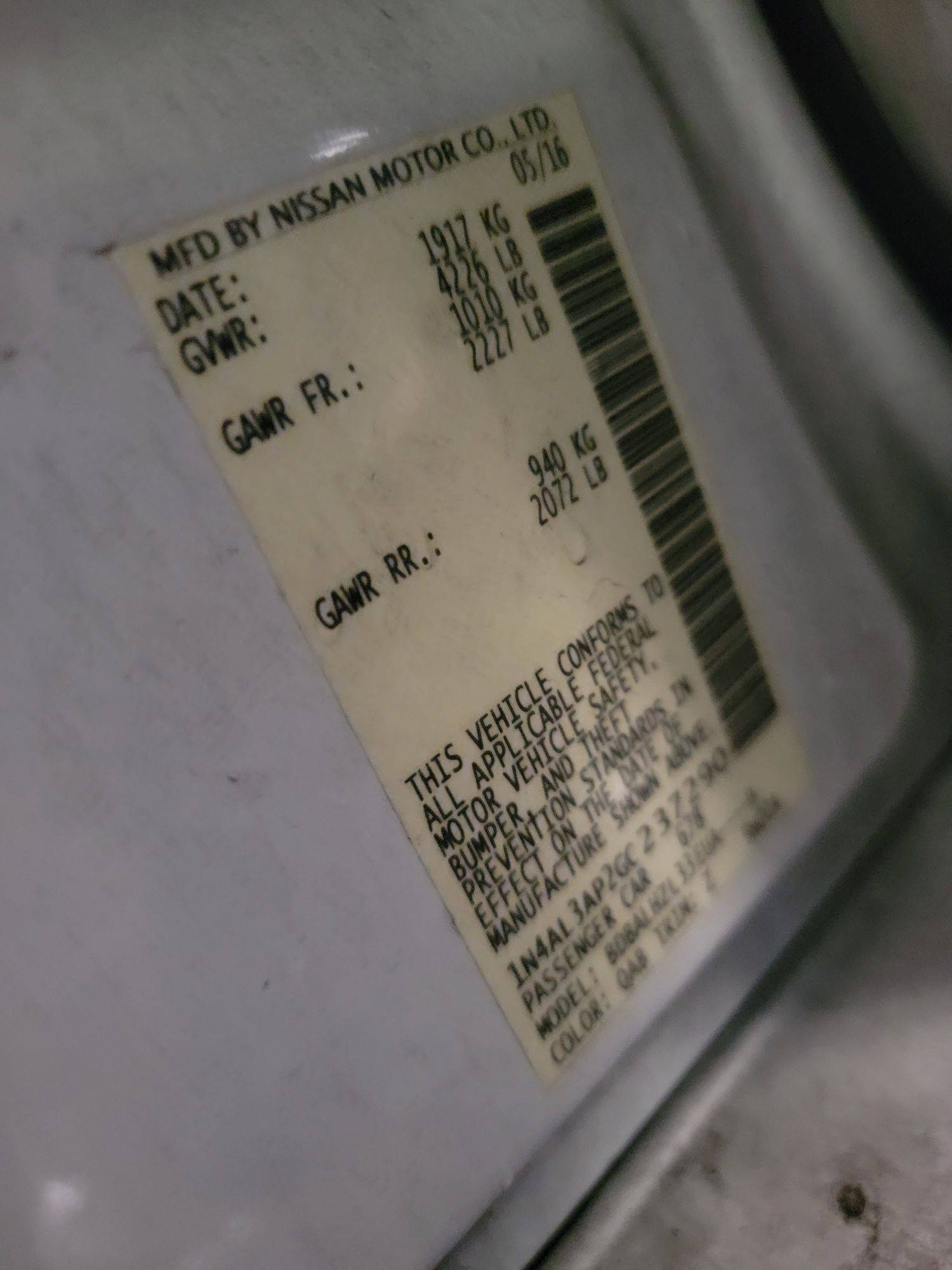 NISSAN ALTIMA 2016 - Marhaba Auction Used Cars - Image 9