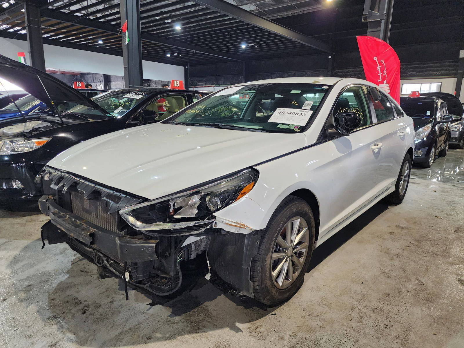 2018 HYUNDAI SONATA — 101249 Miles — Lot 704002 — Al Quoz - Marhaba Auctions Used Cars - Image 6