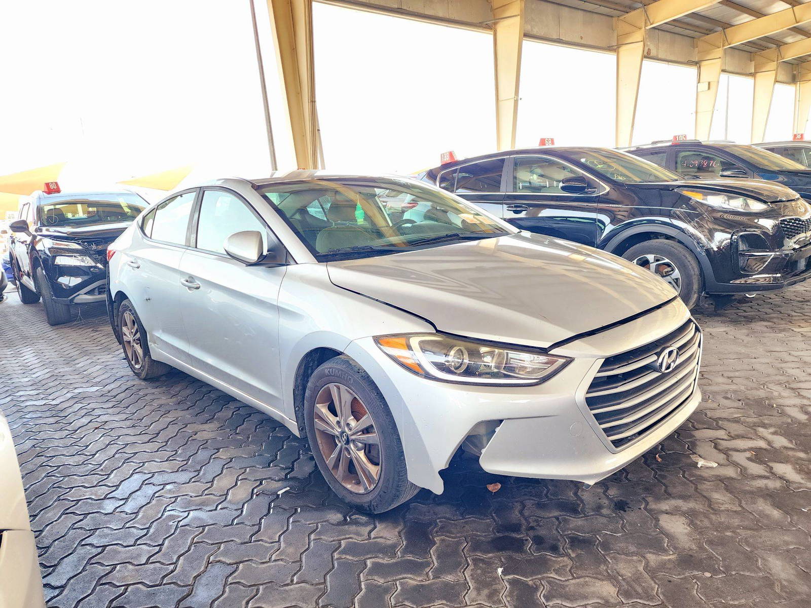 2018 HYUNDAI ELANTRA — 103936 Miles — Lot 32221 — Souq - Marhaba Auctions Used Cars - Image 4