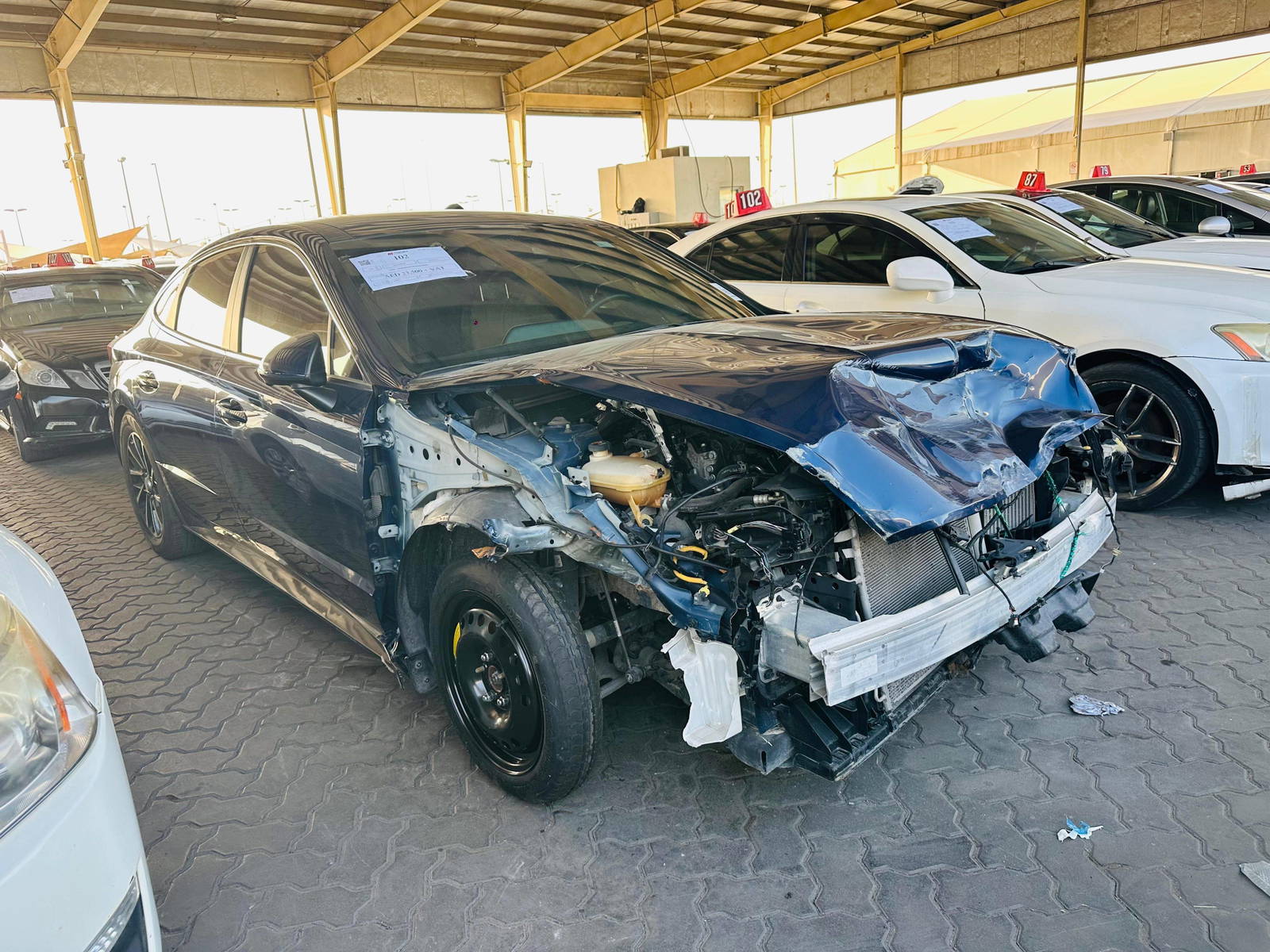HYUNDAI SONATA 2021 - Marhaba Auction Used Cars - Image 11