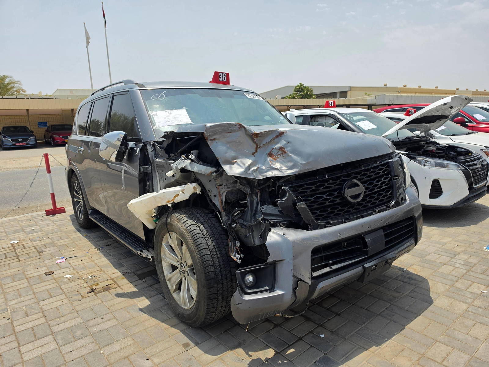 2019 NISSAN ARMADA — 226834 Miles — Lot 92282575 - Marhaba Auctions Used Cars - Image 3