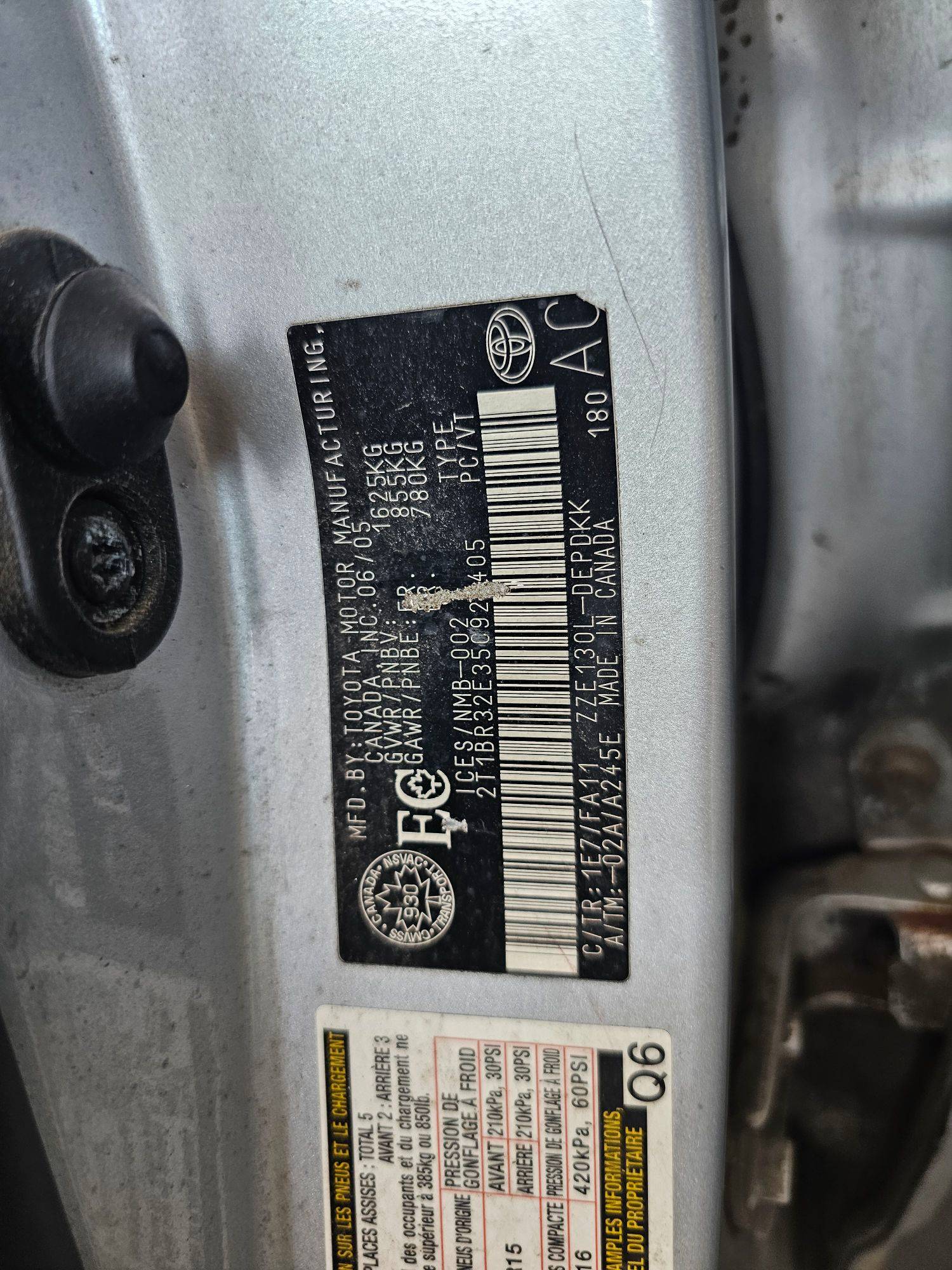 TOYOTA COROLLA 2005 - Marhaba Auction Used Cars - Image 8