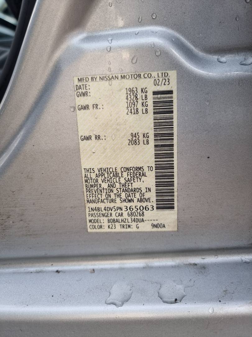 NISSAN ALTIMA 2023 - Marhaba Auction Used Cars - Image 8