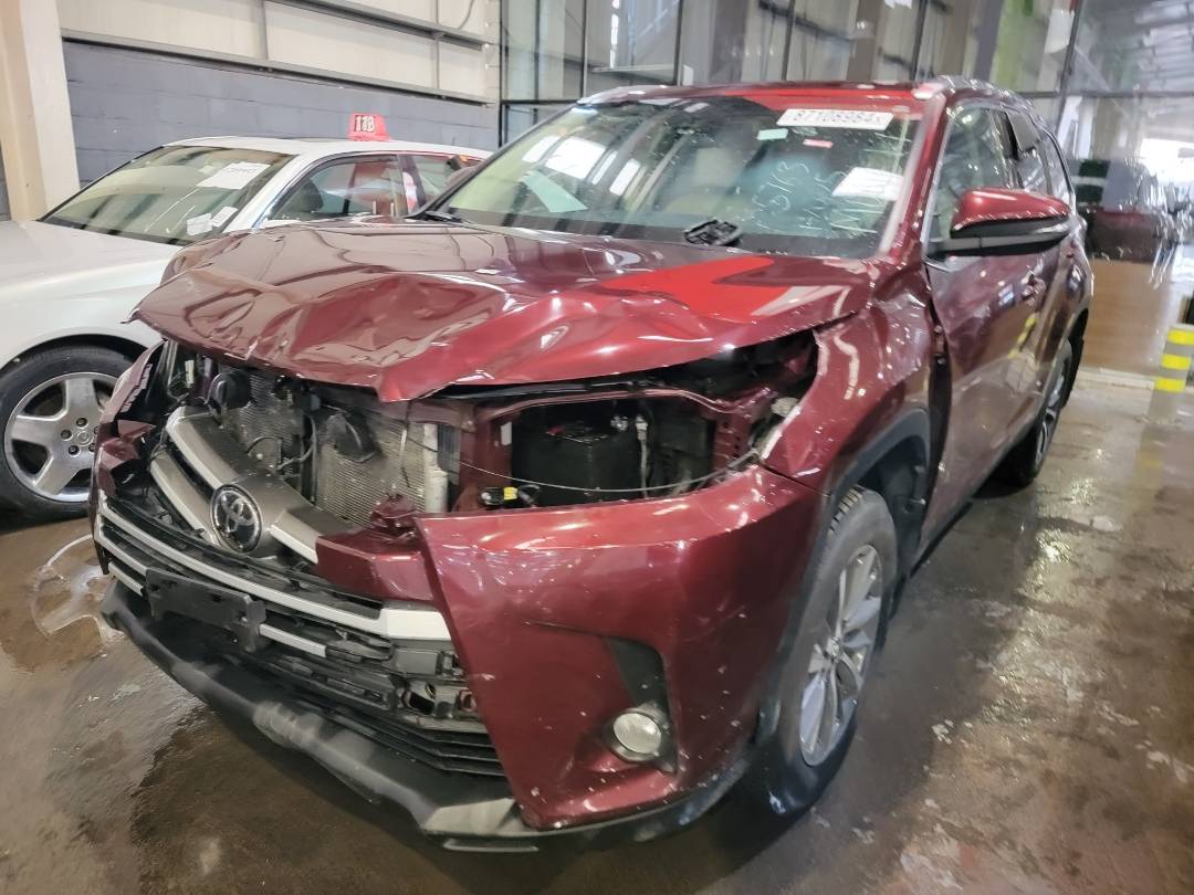 2019 TOYOTA HIGHLANDER — 85020 Miles — Lot KS935763 — Main - Marhaba Auctions Used Cars - Image 3