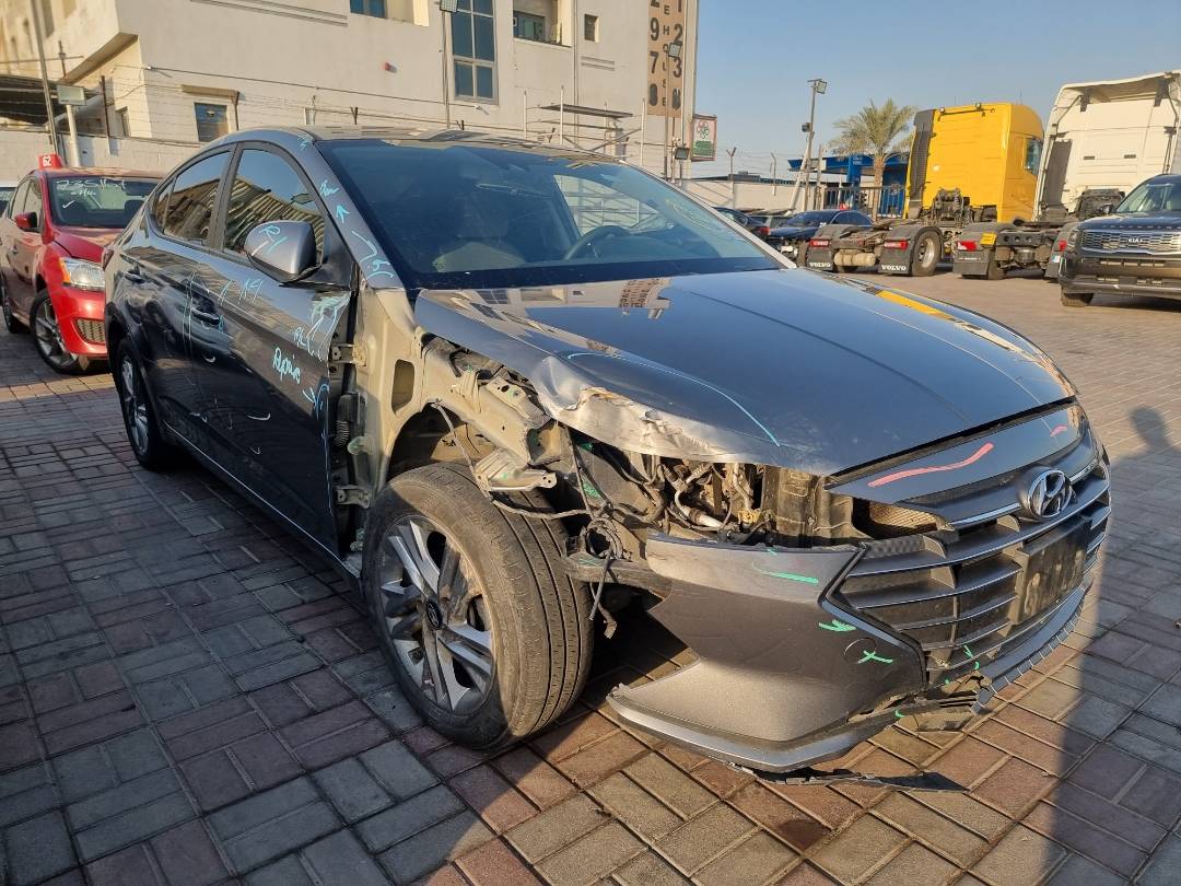 2019 HYUNDAI ELANTRA — 89628 Miles — Lot 125487 — Ind. 12 - Marhaba Auctions Used Cars - Image 3