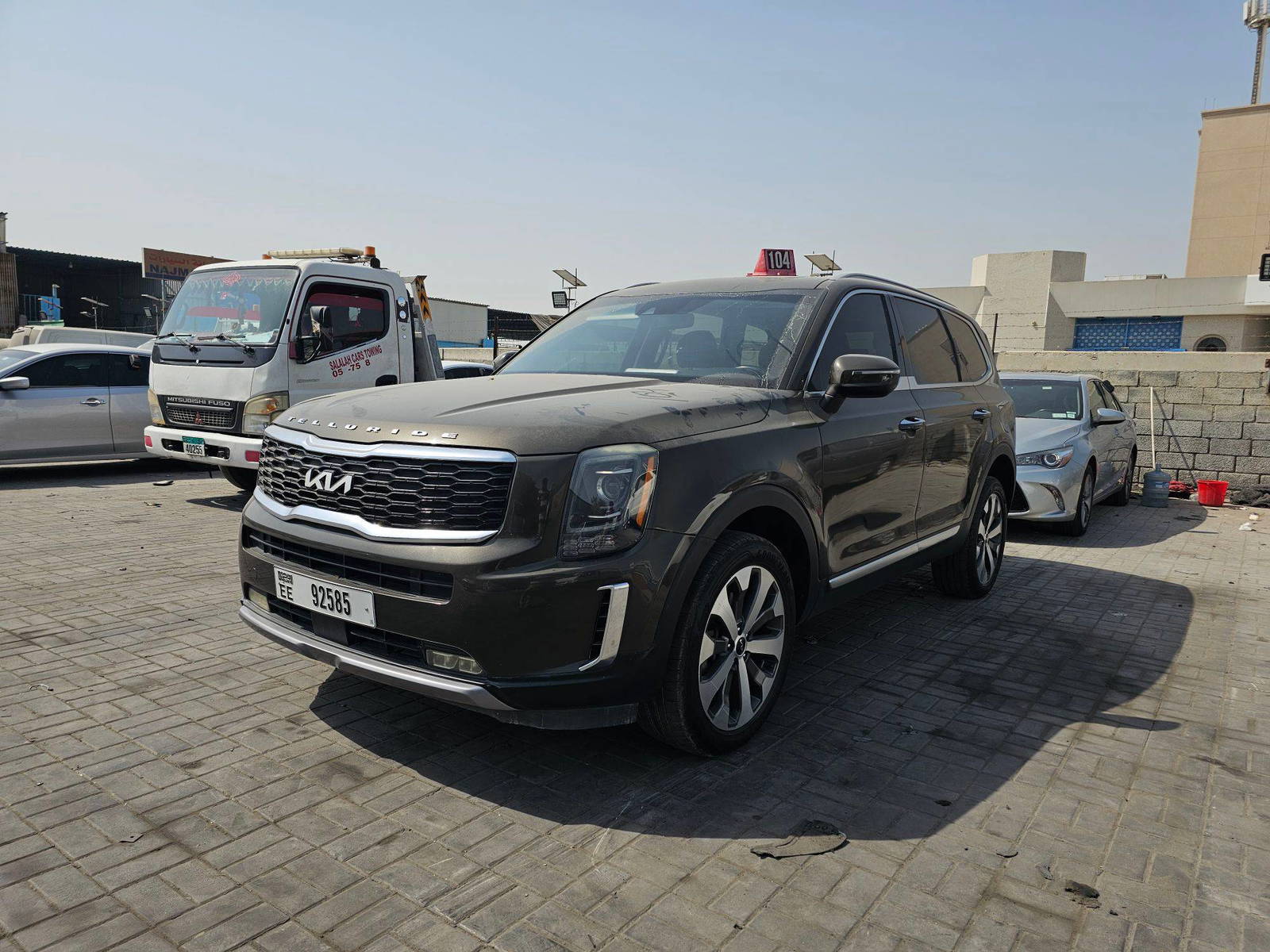 2022 KIA TELLURIDE — sold — 121466 Miles — Lot CXNG297301 — Main - Marhaba Auctions Used Cars - Image 3