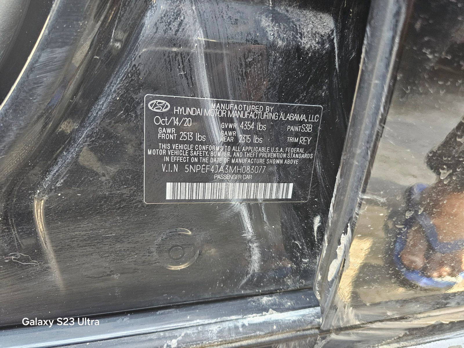 HYUNDAI SONATA 2021 - Marhaba Auction Used Cars - Image 11