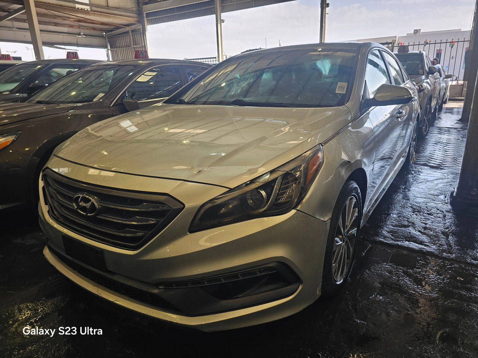 2016 HYUNDAI SONATA SPORT — 123128 Miles — Lot 4653060 — Main - Marhaba Auctions Used Cars - Image 3