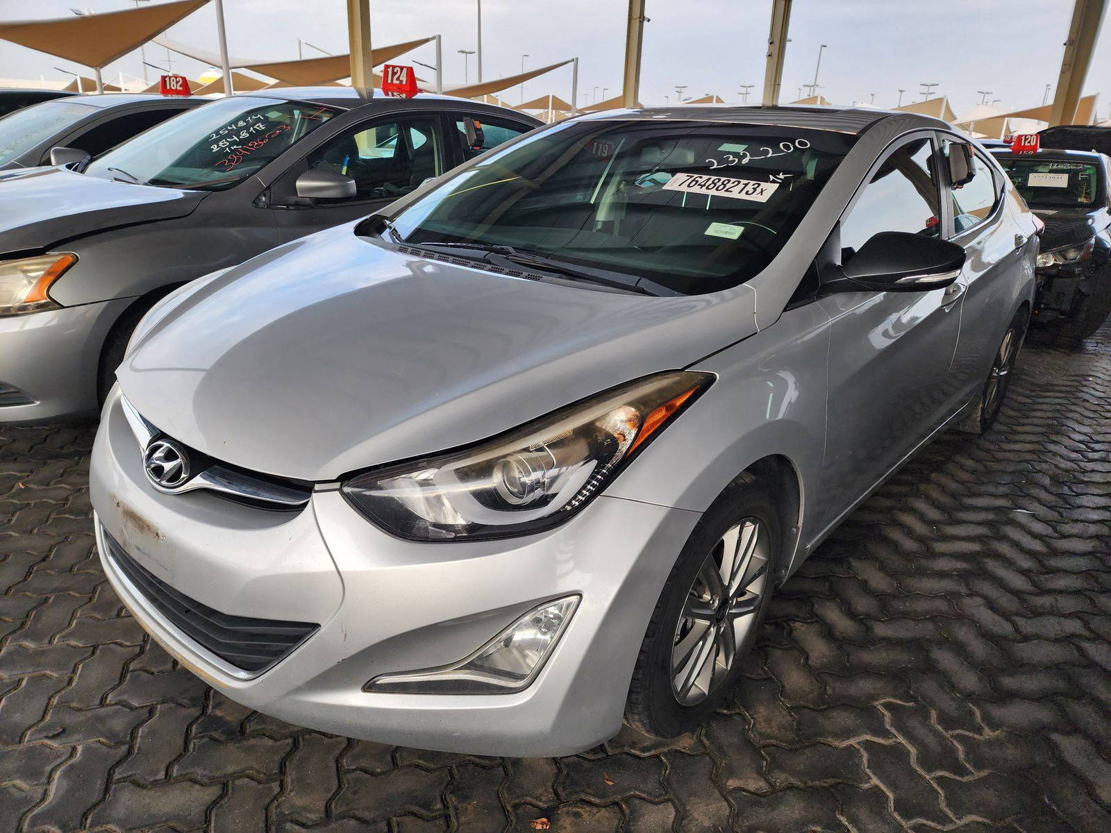 2015 HYUNDAI ELANTRA — 114559 Miles — Lot 76488213 - Marhaba Auctions Used Cars - Image 9