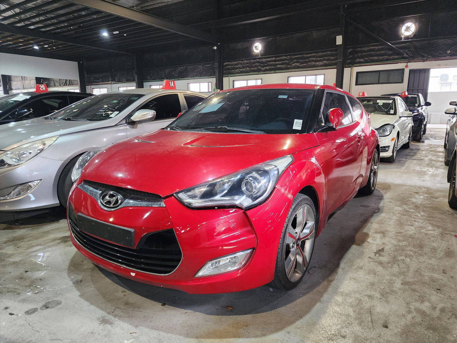 2012 HYUNDAI VELOSTER — 133843 KM — Lot 01277 — Main - Marhaba Auctions Used Cars - Image 3