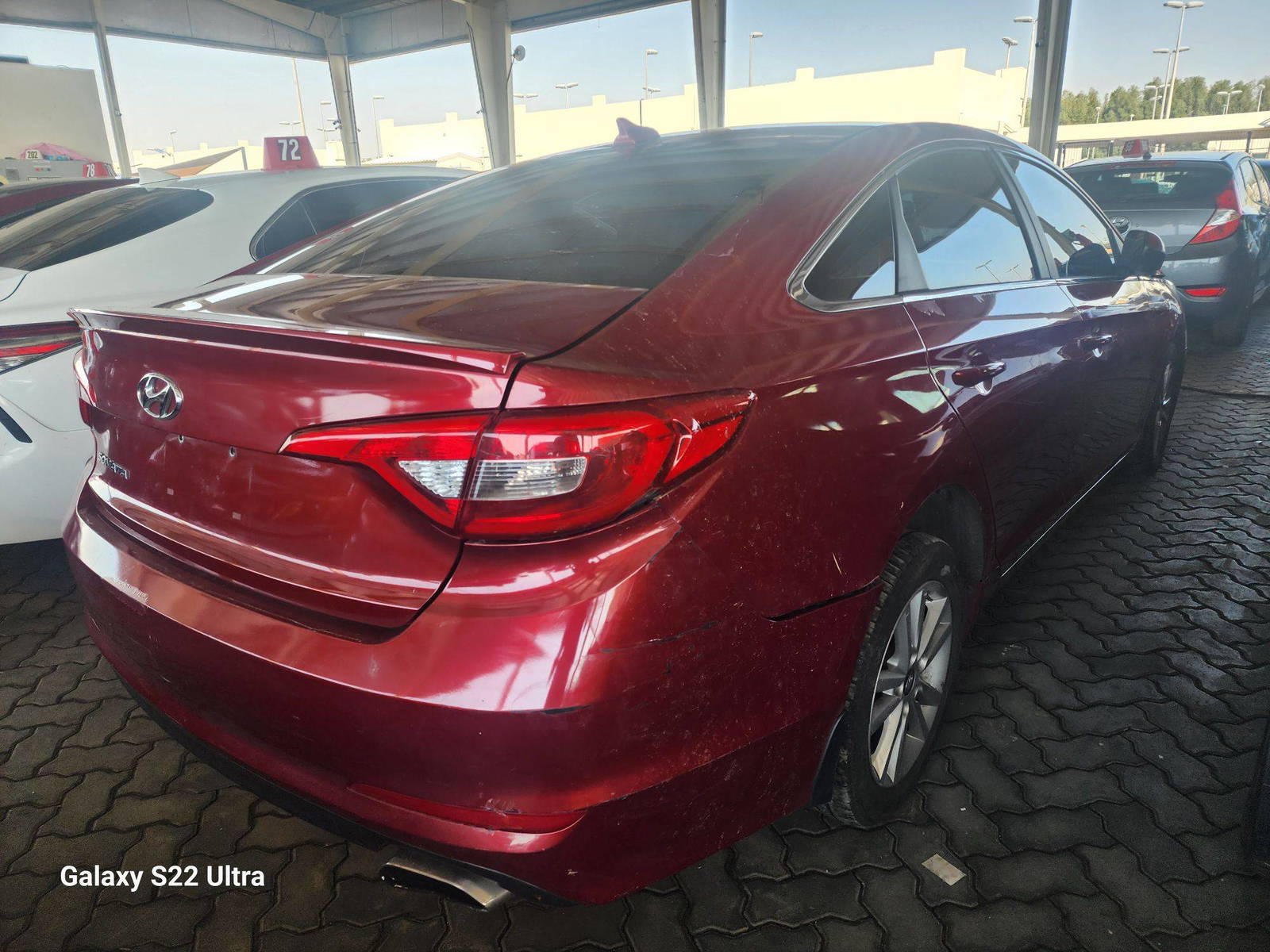 2015 HYUNDAI SONATA — 139944 Miles — Lot 82286033 - Marhaba Auctions Used Cars - Image 3
