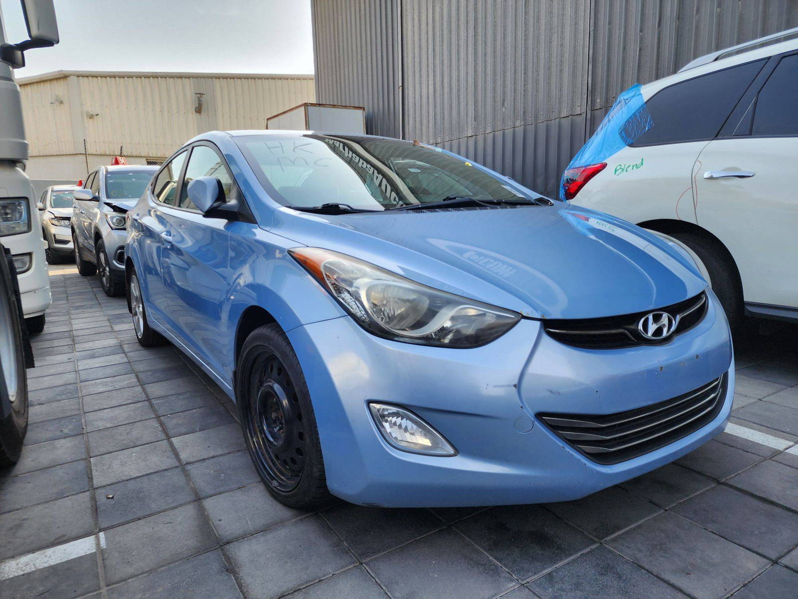 2013 HYUNDAI ELANTRA — 142559 Miles — Lot 3404957 — Al Quoz - Marhaba Auctions Used Cars - Image 6