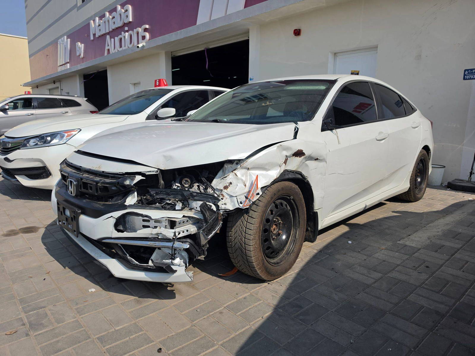 2020 HONDA CIVIC — 114191 KM — Lot 72542025 - Marhaba Auctions Used Cars - Image 3