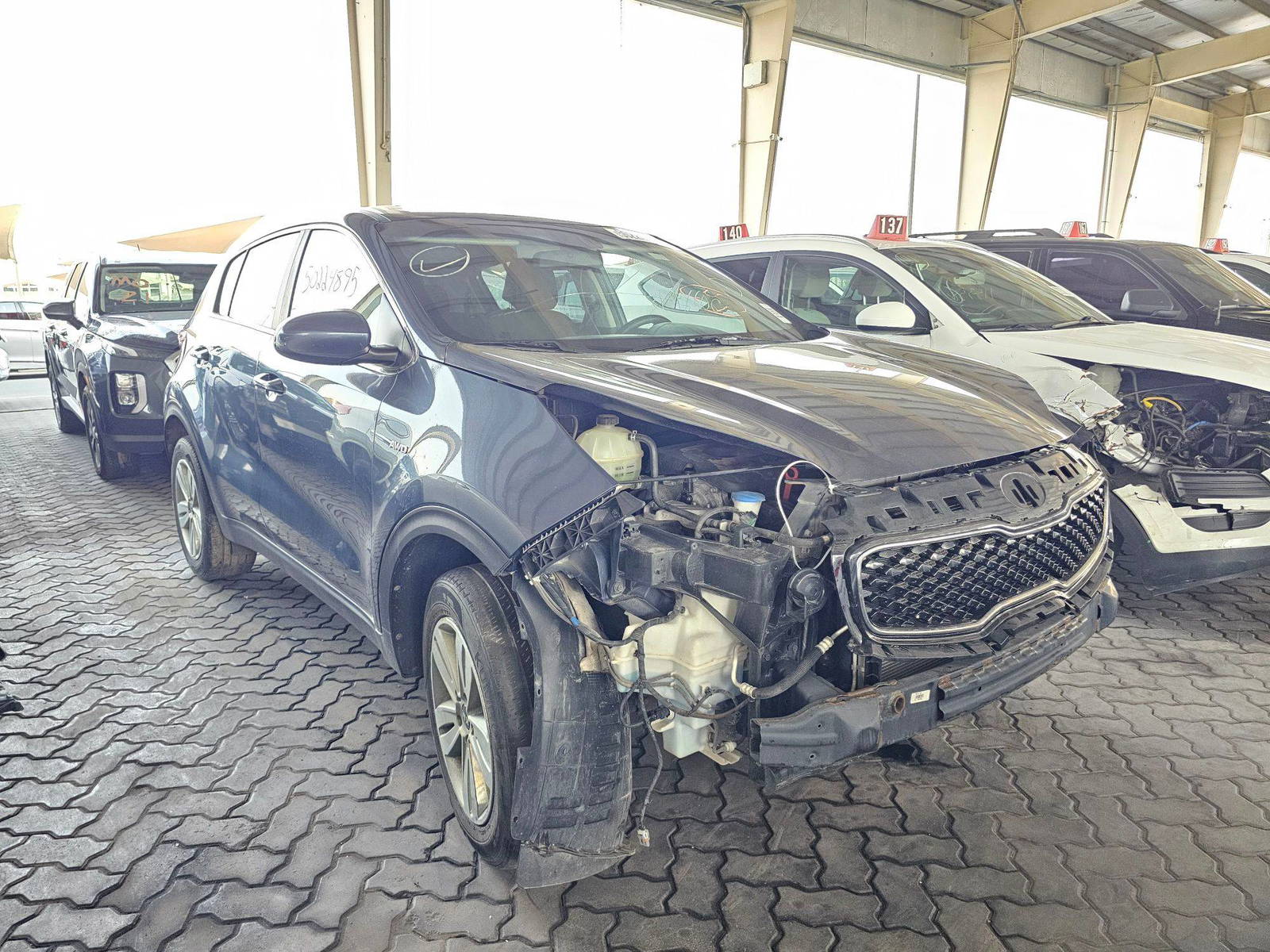 2018 KIA SPORTAGE — 139365 Miles — Lot AC7J7345533 — Souq - Marhaba Auctions Used Cars - Image 4