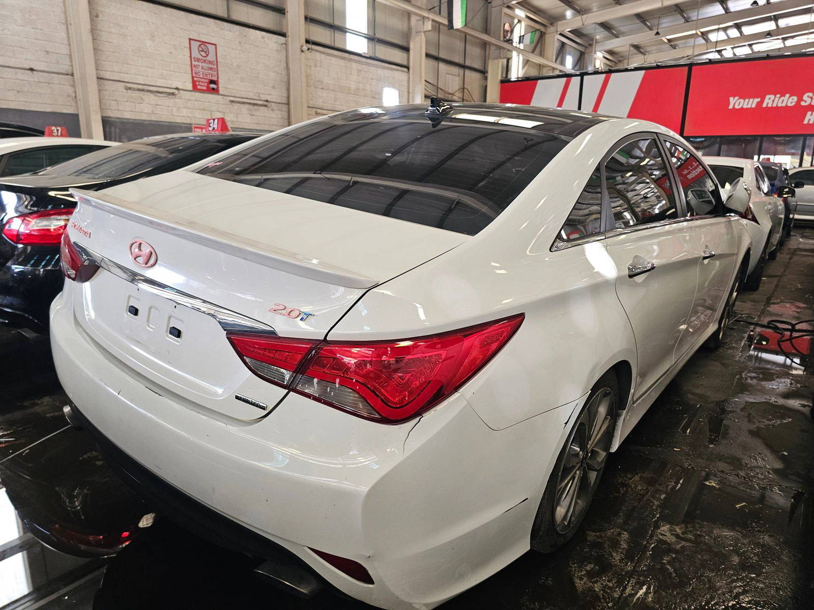 2014 HYUNDAI SONATA — 163564 Miles — Lot 99496065 — Main - Marhaba Auctions Used Cars - Image 4