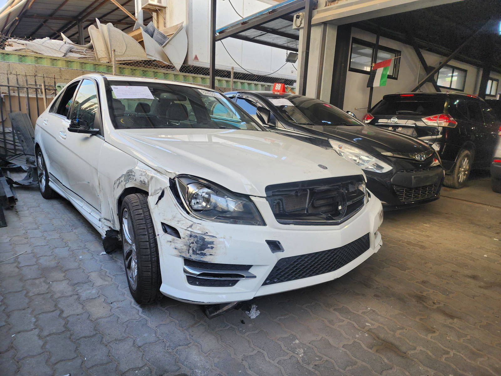 2014 MERCEDES BENZ C-250 — 120518 Miles — Lot 84430274 — Al Quoz - Marhaba Auctions Used Cars - Image 11