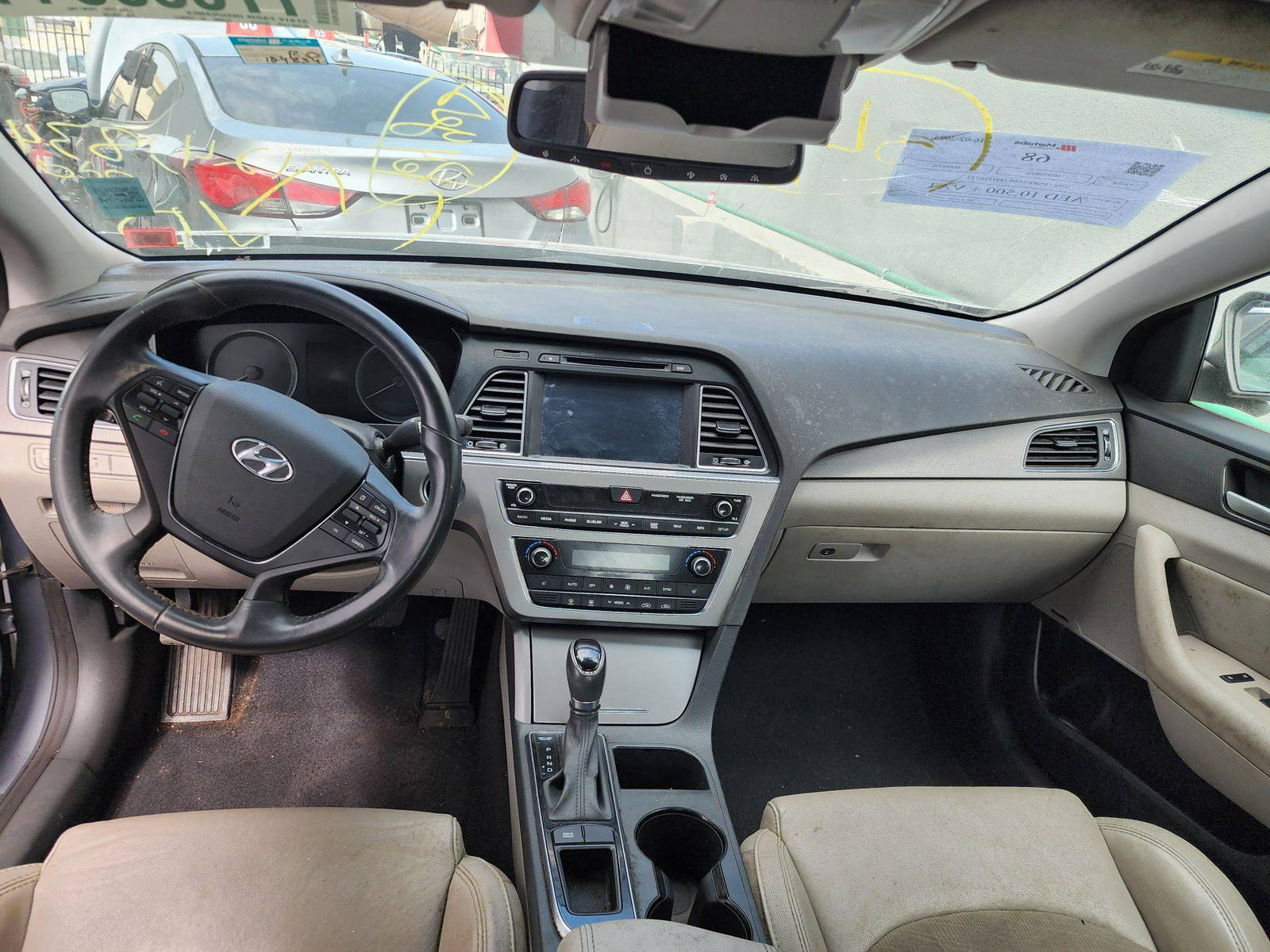 2015 HYUNDAI SONATA — 124834 Miles — Lot 77550644 — Al Quoz - Marhaba Auctions Used Cars - Image 8