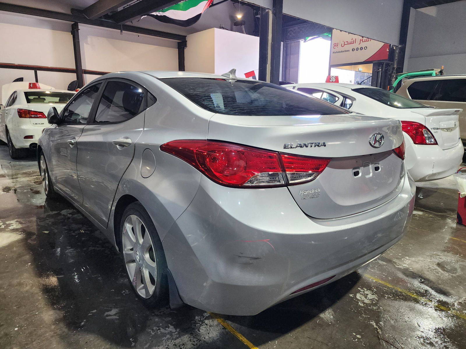 2013 HYUNDAI ELANTRA — 201312 Miles — Lot 75450974 — Al Quoz - Marhaba Auctions Used Cars - Image 6