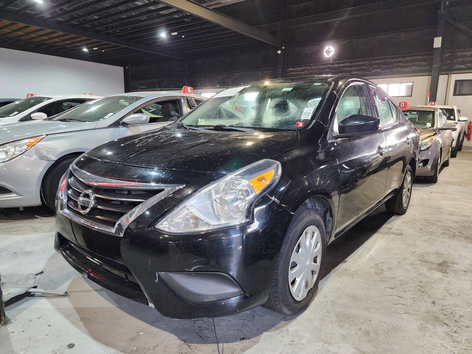 2017 NISSAN VERSA — 140858 Miles — Lot P2HL842729 — Al Quoz - Marhaba Auctions Used Cars - Image 3