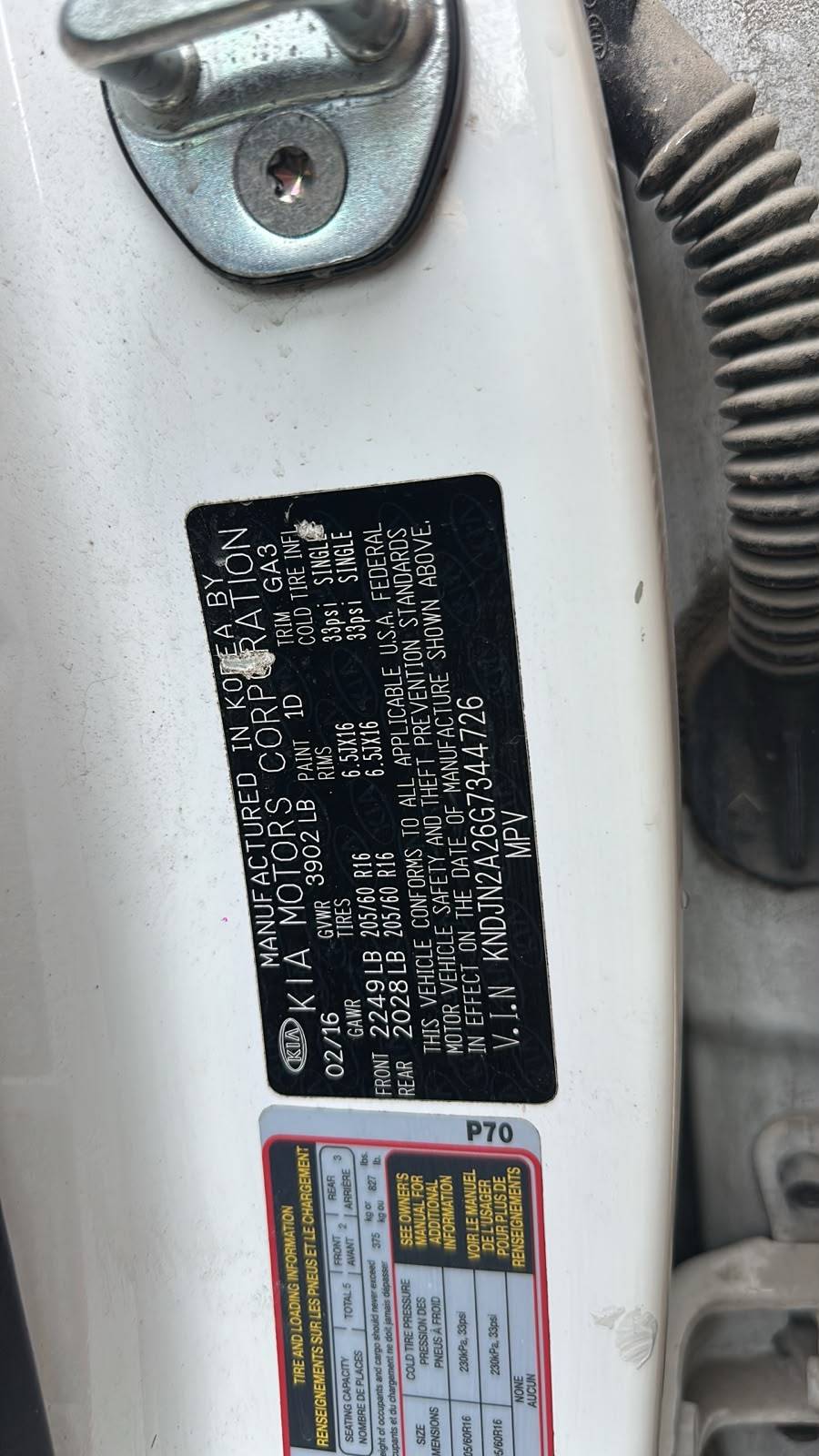 2016 KIA SOUL — 102131 Miles — Lot G7344726 — Souq - Marhaba Auctions Used Cars - Image 8