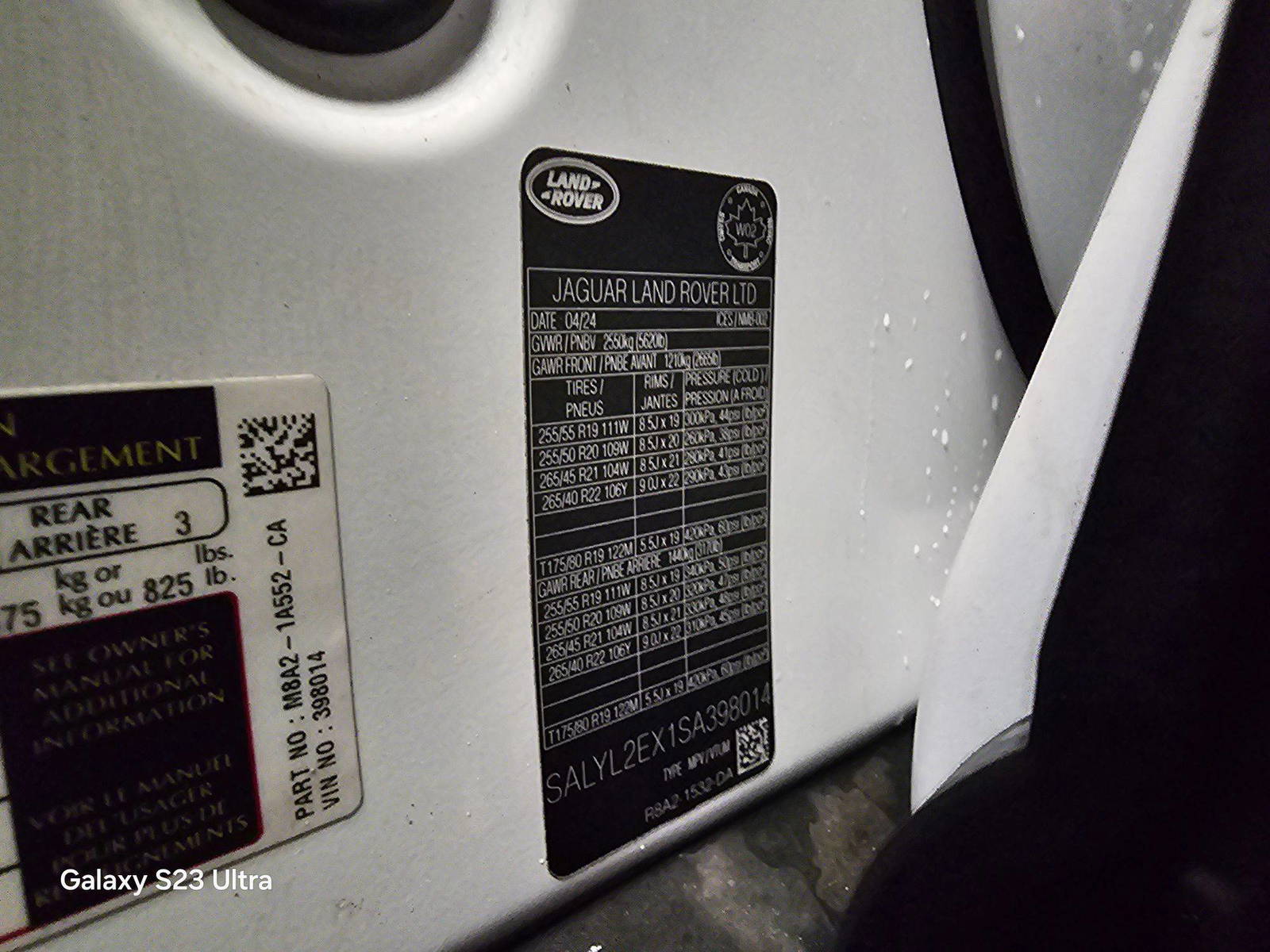 LAND ROVER RANGE ROVER VELAR 2025 - Marhaba Auction Used Cars - Image 10