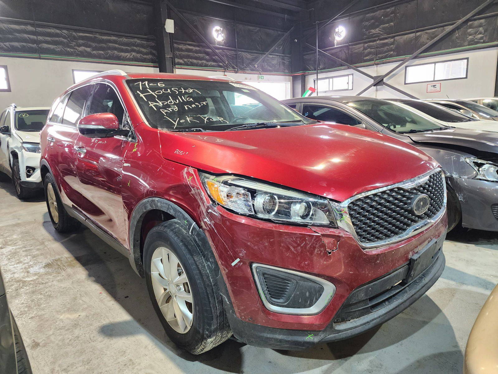 2017 KIA SORENTO — 116661 Miles — Lot 97114 — Al Quoz - Marhaba Auctions Used Cars - Image 4