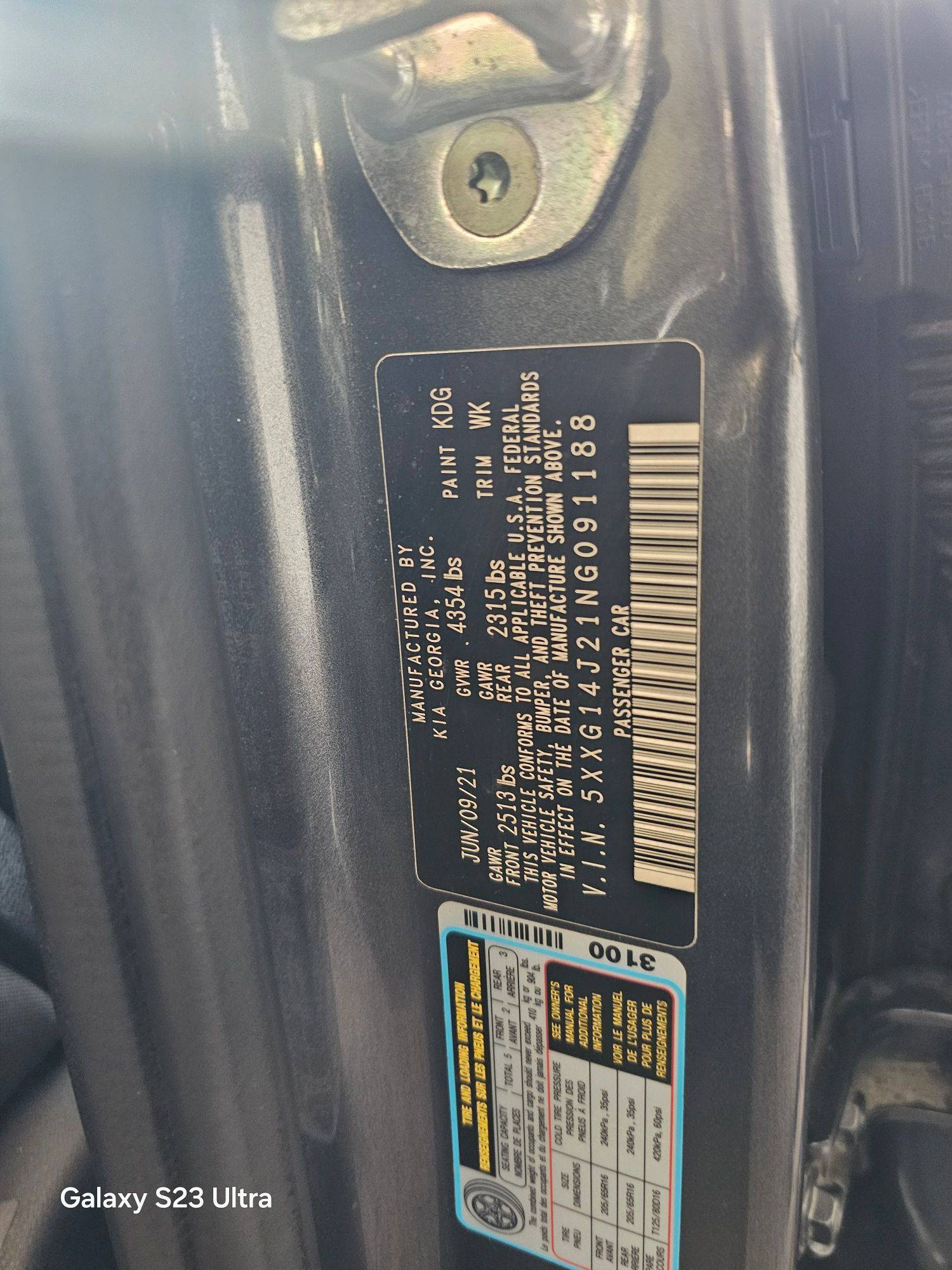 KIA K5 2022 - Marhaba Auction Used Cars - Image 10