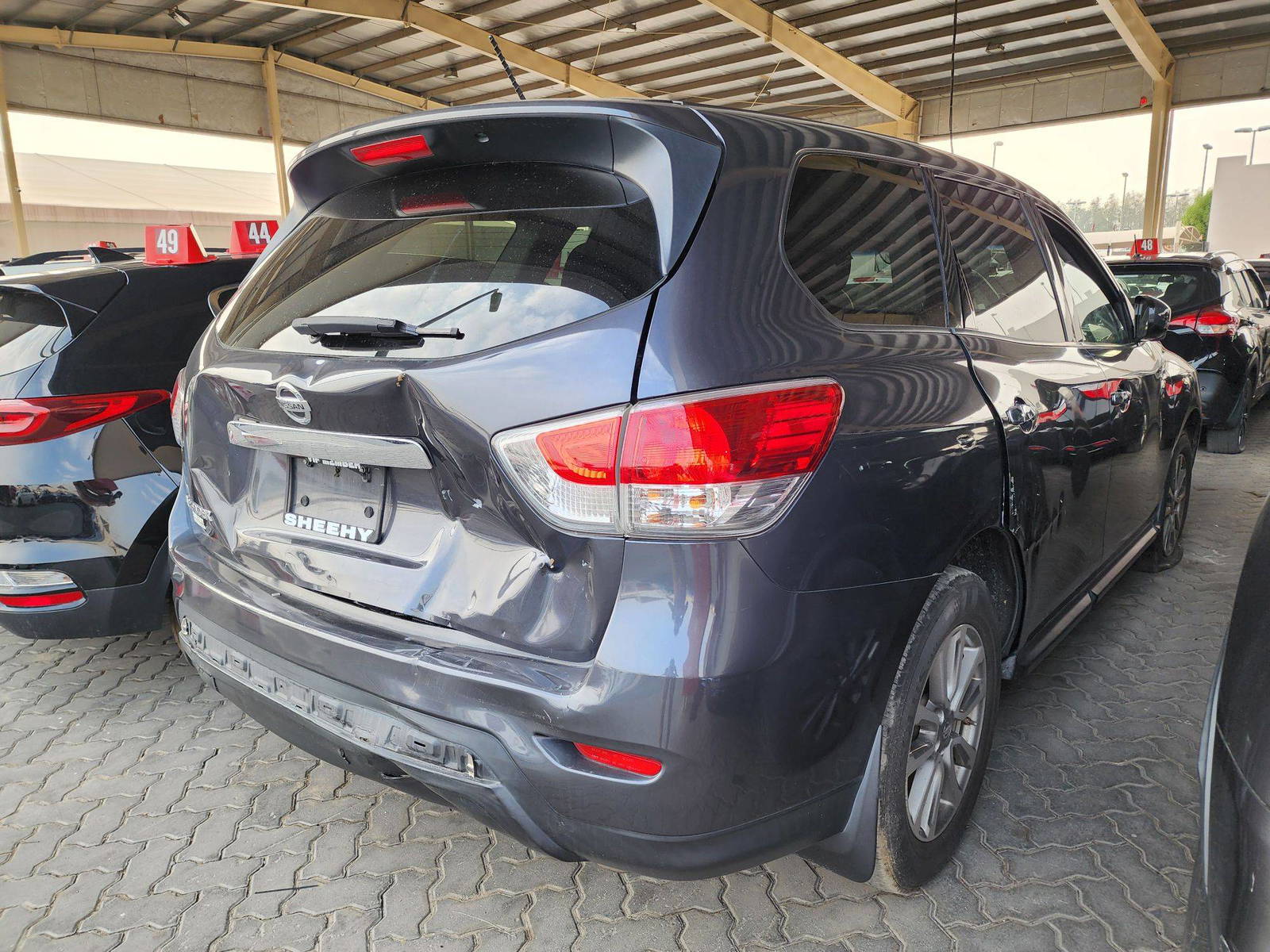 2014 NISSAN PATHFINDER — 202847 Miles — Lot 28583 — Souq - Marhaba Auctions Used Cars - Image 3
