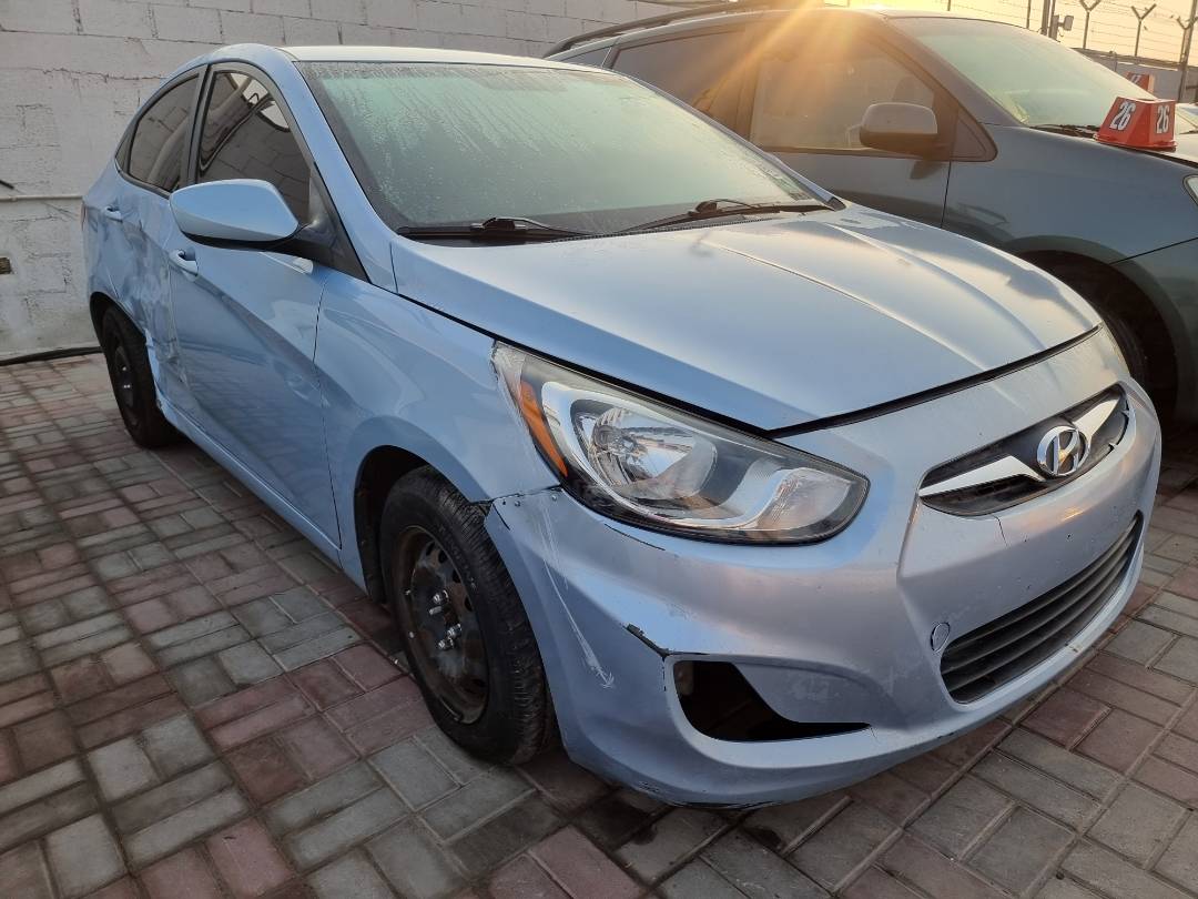 2014 HYUNDAI ACCENT — 180911 Miles — Lot 125487 — Souq - Marhaba Auctions Used Cars - Image 3