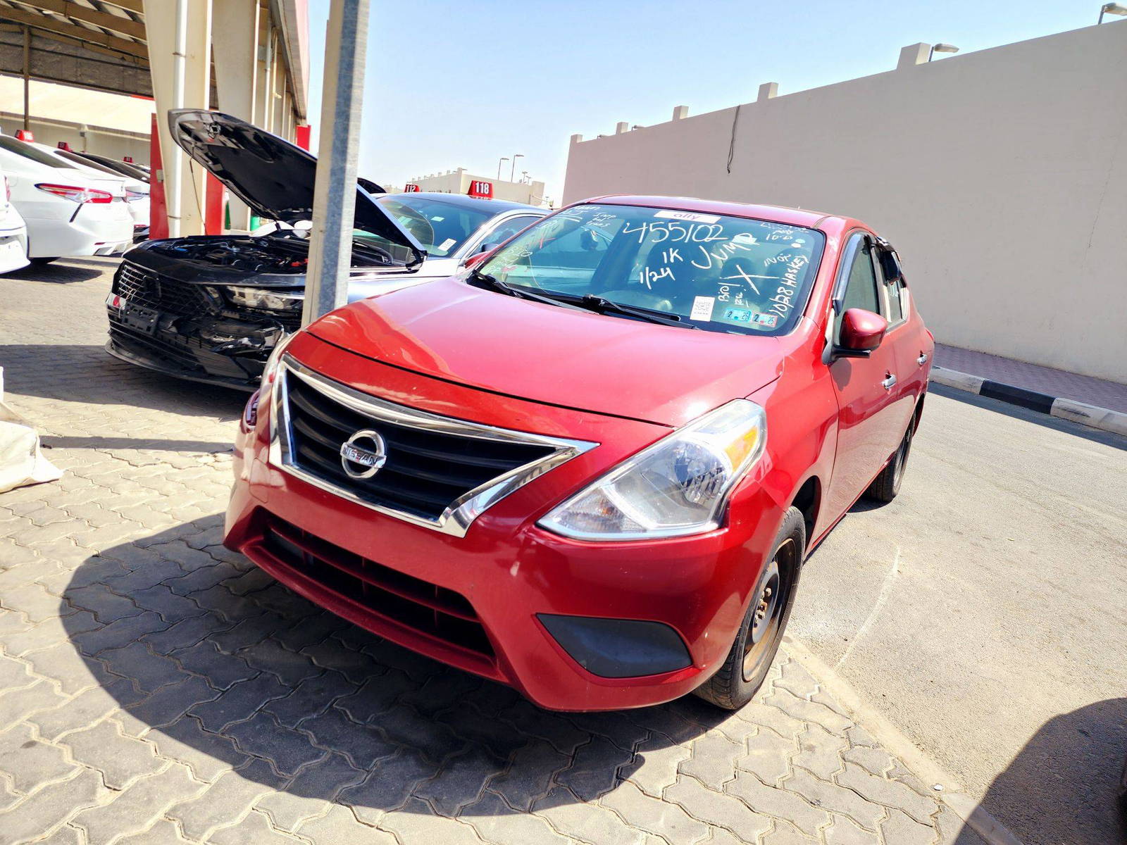 2017 NISSAN VERSA — 141168 Miles — Lot 215478 — Ind. 12 - Marhaba Auctions Used Cars - Image 5