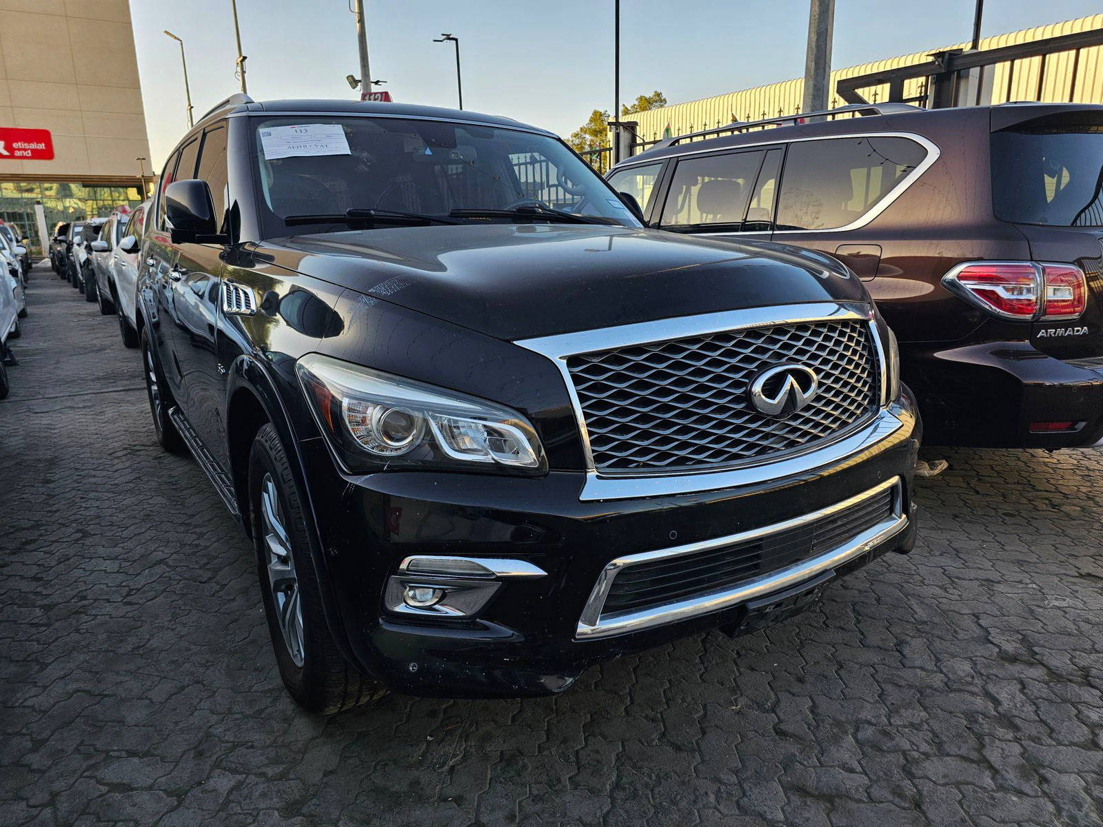 2016 INFINITI QX80 — 200690 Miles — Lot E3G9123487 — Main - Marhaba Auctions Used Cars - Image 3