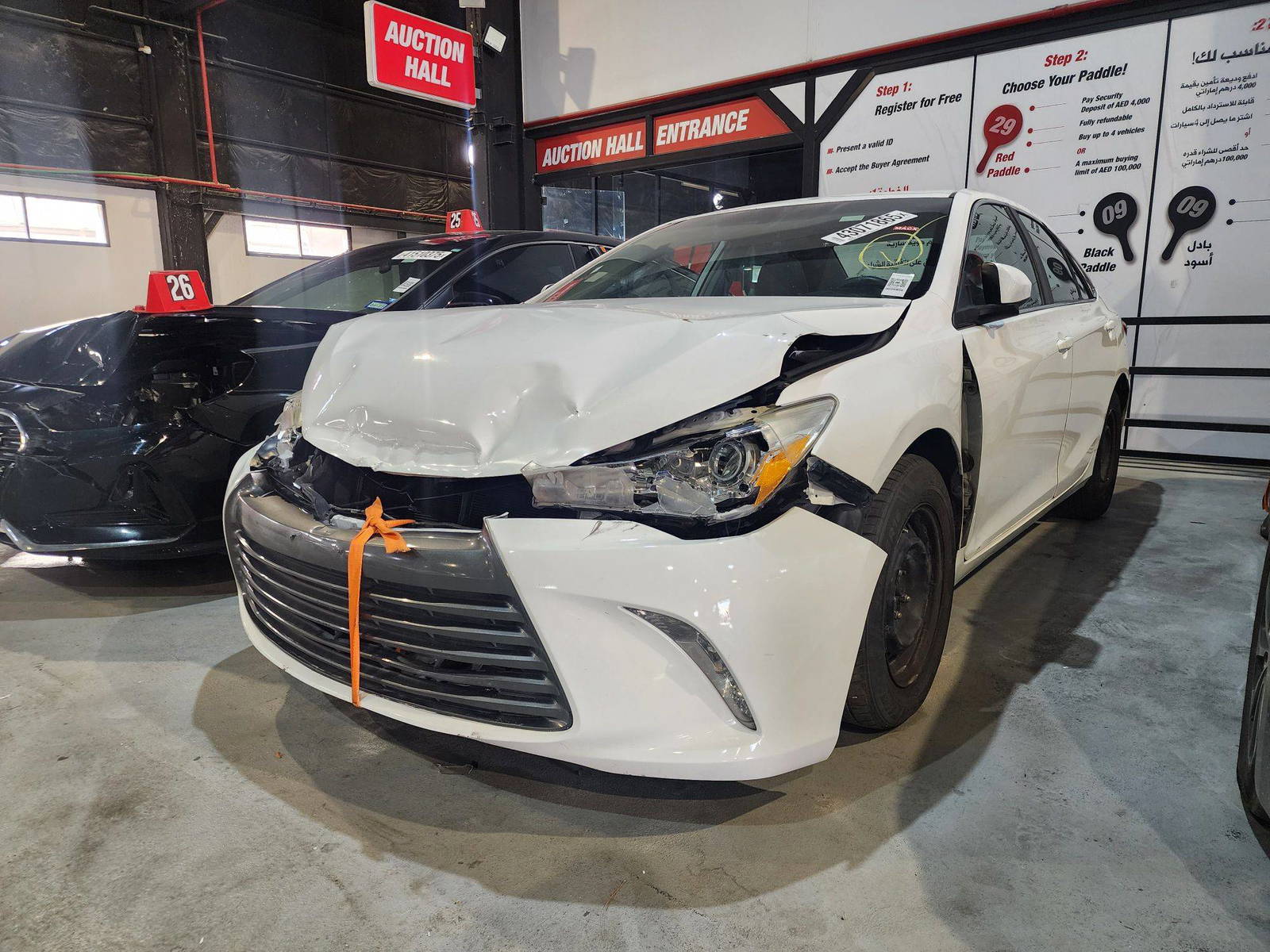 2017 TOYOTA CAMRY — 130664 Miles — Lot 655227 — Al Quoz - Marhaba Auctions Used Cars - Image 4