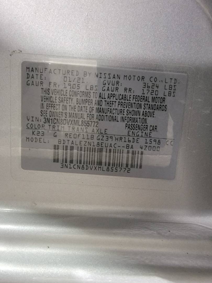 NISSAN VERSA 2021 - Marhaba Auction Used Cars - Image 9