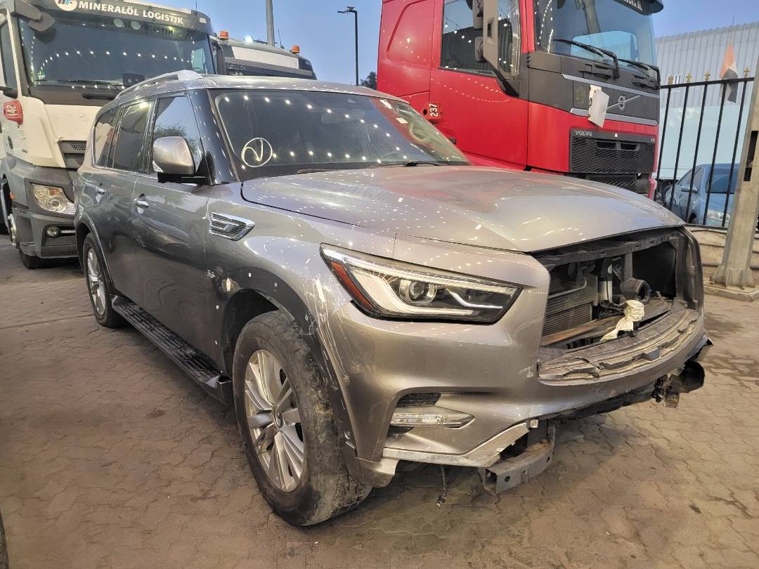2019 INFINITI QX80 — 86226 Miles — Lot 29318 — Main - Marhaba Auctions Used Cars - Image 3