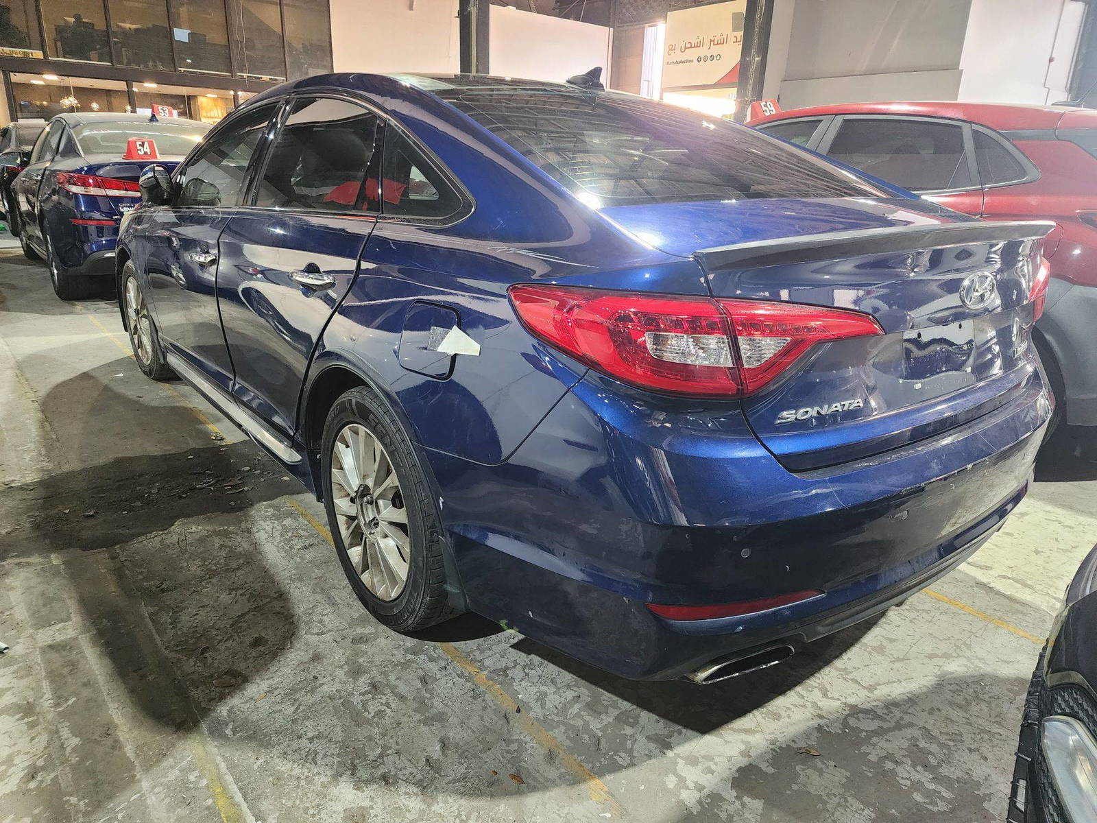 2015 HYUNDAI SONATA — 133087 Miles — Lot 5860458 — Al Quoz - Marhaba Auctions Used Cars - Image 12