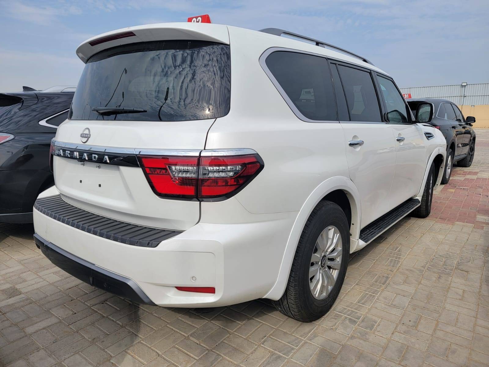 2023 NISSAN ARMADA — sold — 47315 Miles — Lot 93210775 — Al Sajaa - Marhaba Auctions Used Cars - Image 4