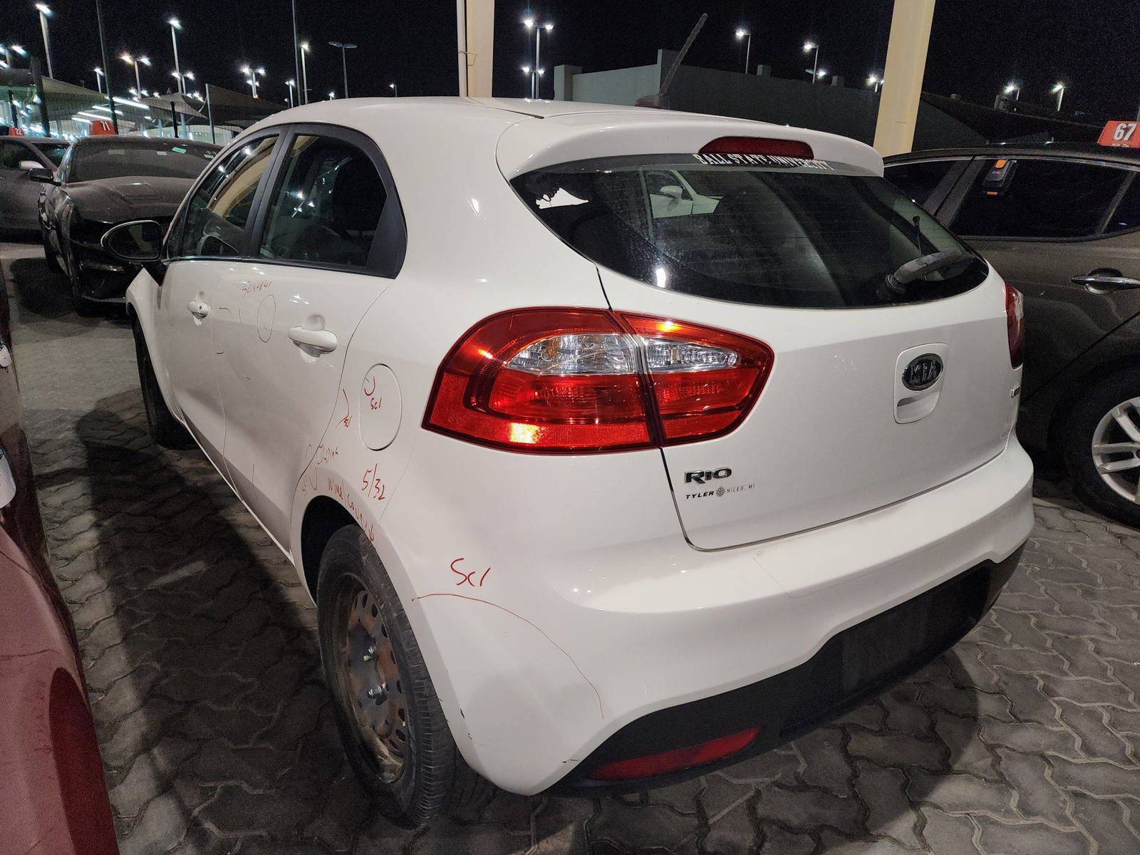 2013 KIA RIO — 116203 Miles — Lot 78197013 - Marhaba Auctions Used Cars - Image 4