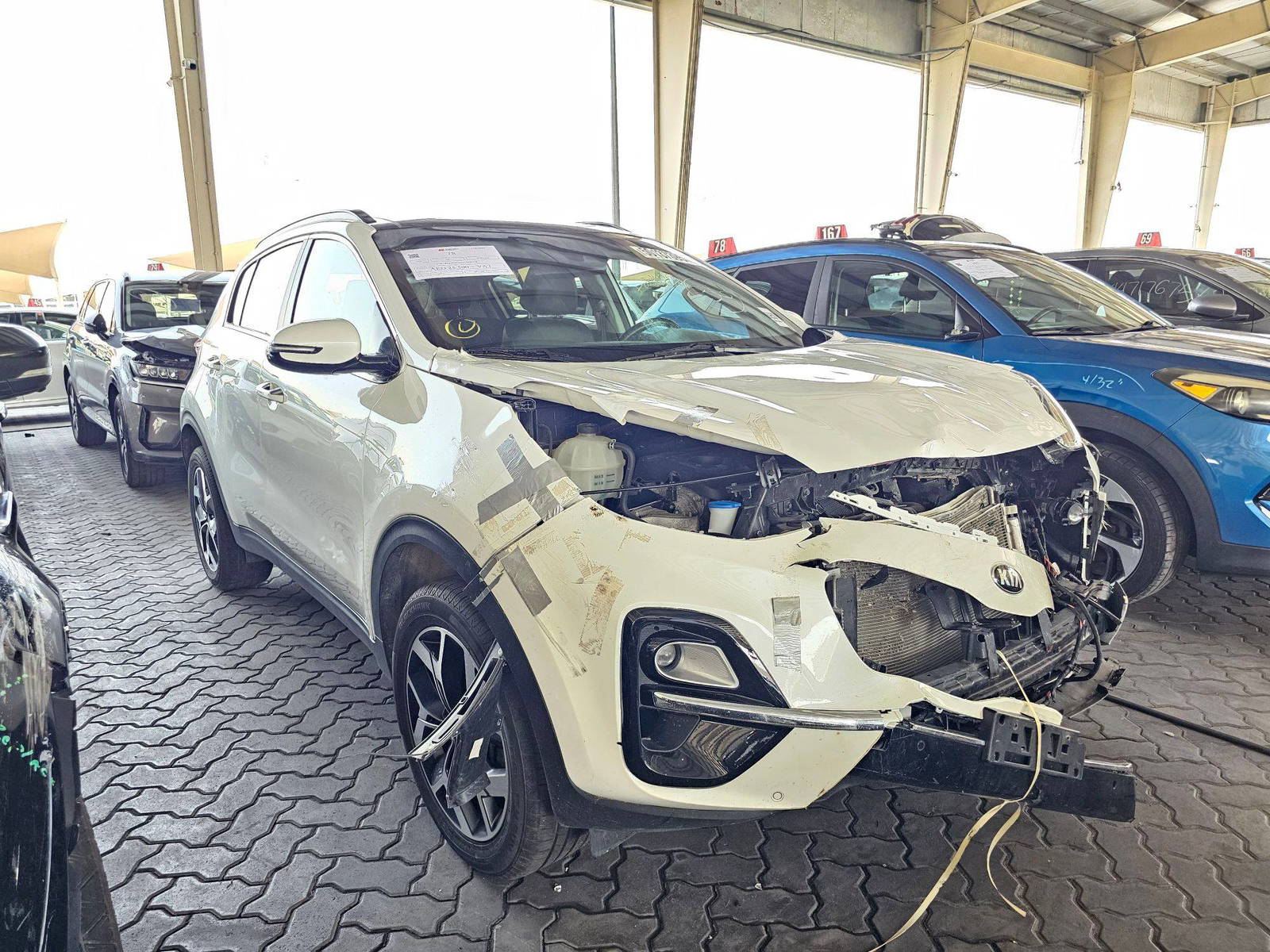 2020 KIA SPORTAGE — 72576 Miles — Lot L7827172 — Ind. 12 - Marhaba Auctions Used Cars - Image 4
