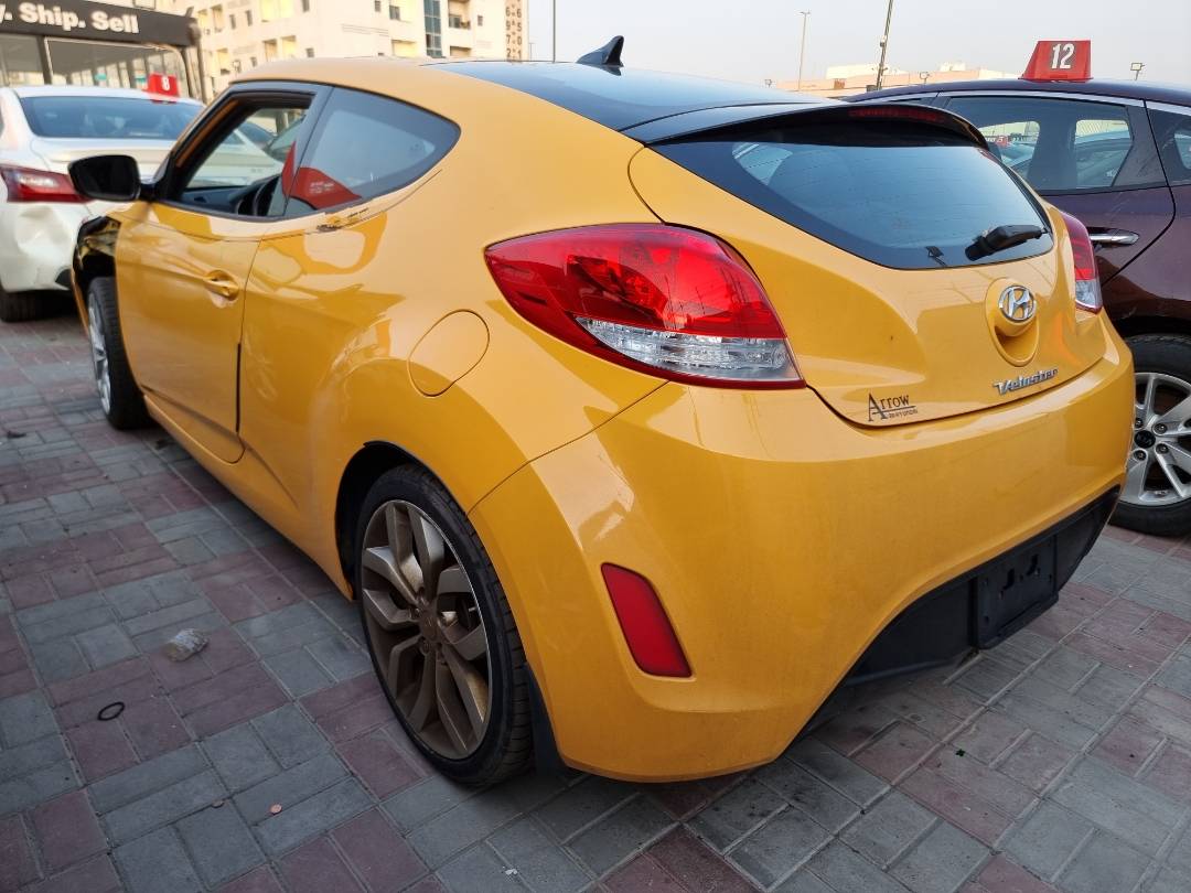 2013 HYUNDAI VELOSTER — 101287 Miles — Lot 2154787 — Ind. 12 - Marhaba Auctions Used Cars - Image 3