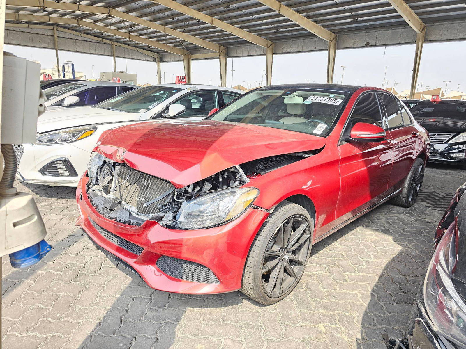 MERCEDES BENZ C300 2017 - Marhaba Auction Used Cars - Image 5