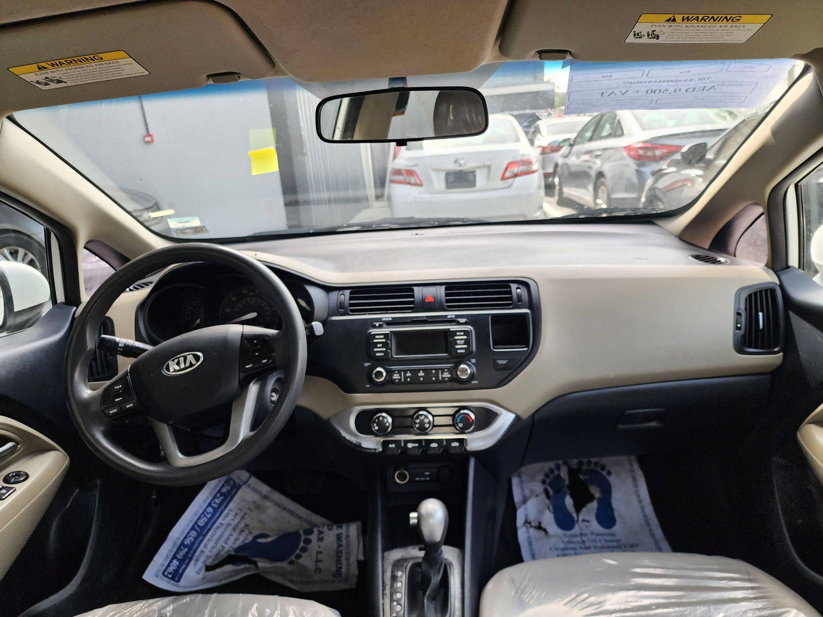 2015 KIA RIO — 118341 Miles — Lot 92457 — Al Quoz - Marhaba Auctions Used Cars - Image 7